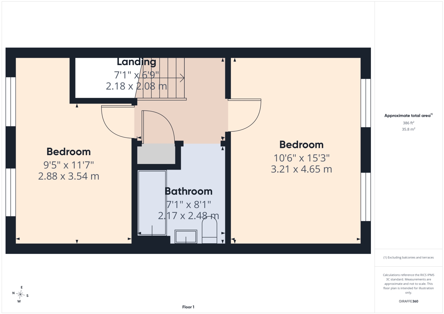 42, Farm Drive, Petersfield floorplan