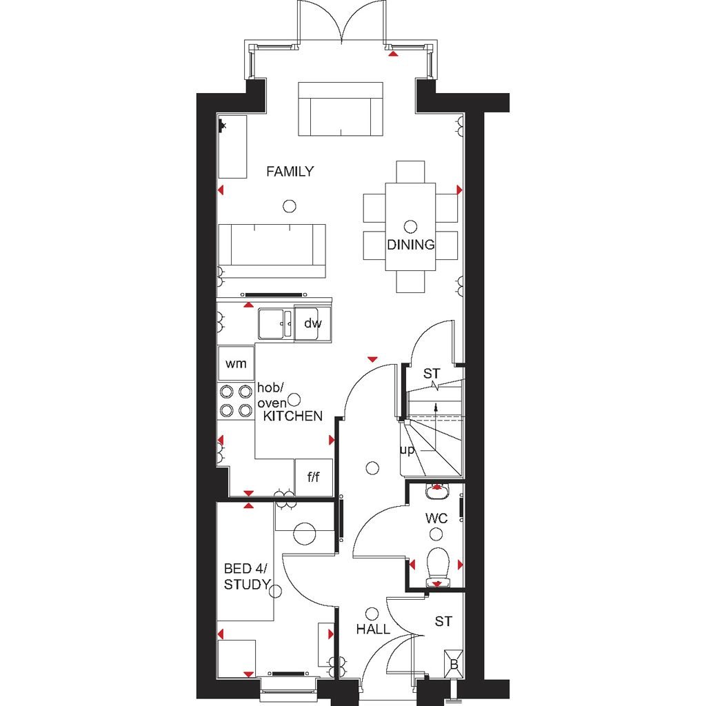 "Helmsley" at Market Road, Thrapston, Kettering NN14, 4 bedroom semidetached house for sale