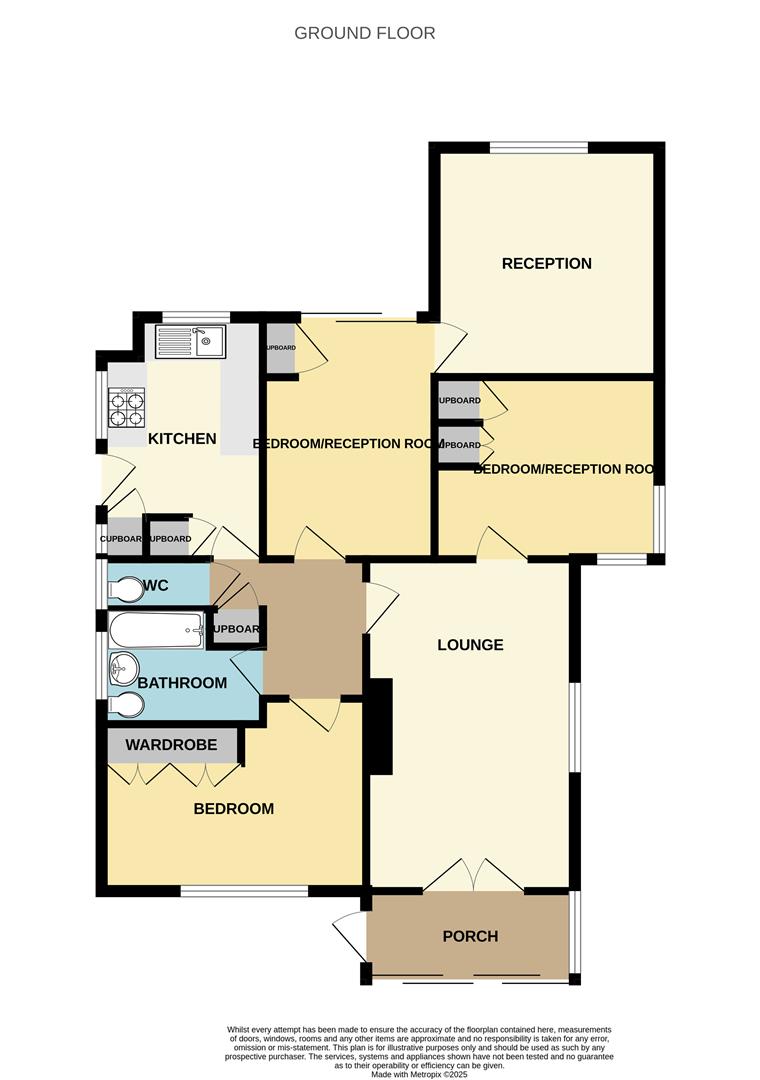 16, Upper West Drive, Worthing floorplan