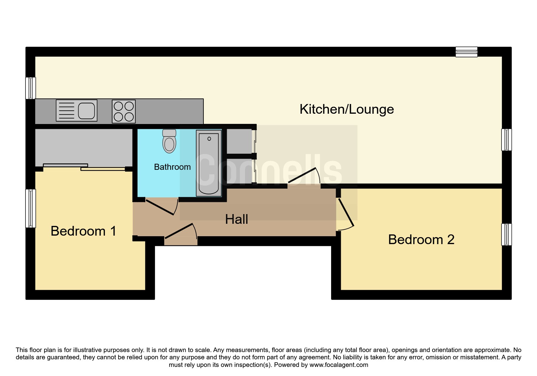 52, Startpoint, Downs Road, Luton floorplan
