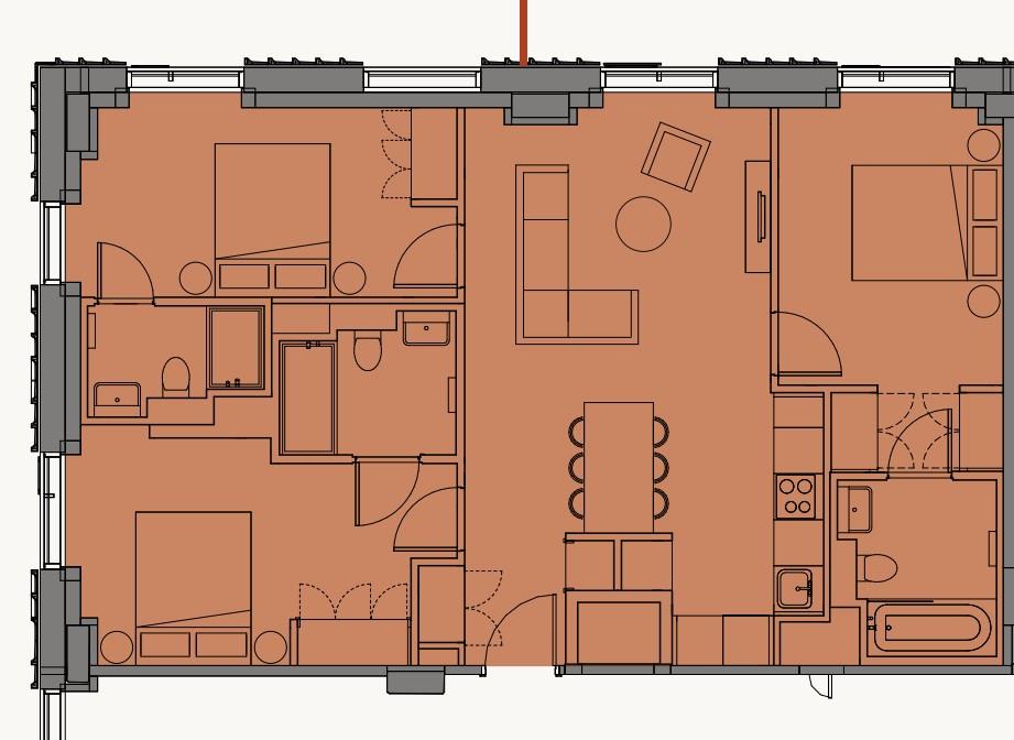Vita Living Circle Square, 317, 8 Nobel Wy, Manchester floorplan