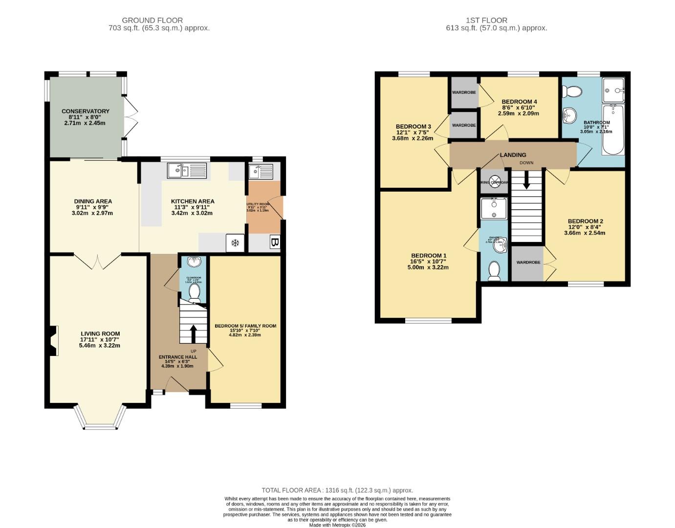 14, The Maltings, Sawtry floorplan