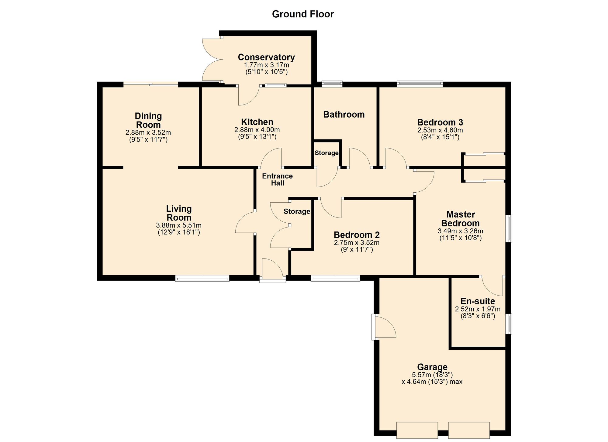 11 Throstlenest, Peterborough floorplan