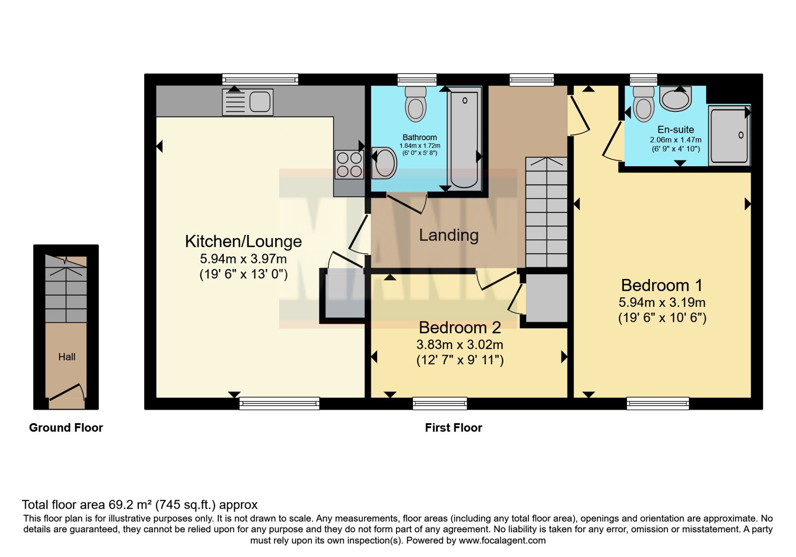 2, Market Garden Close, Kent floorplan