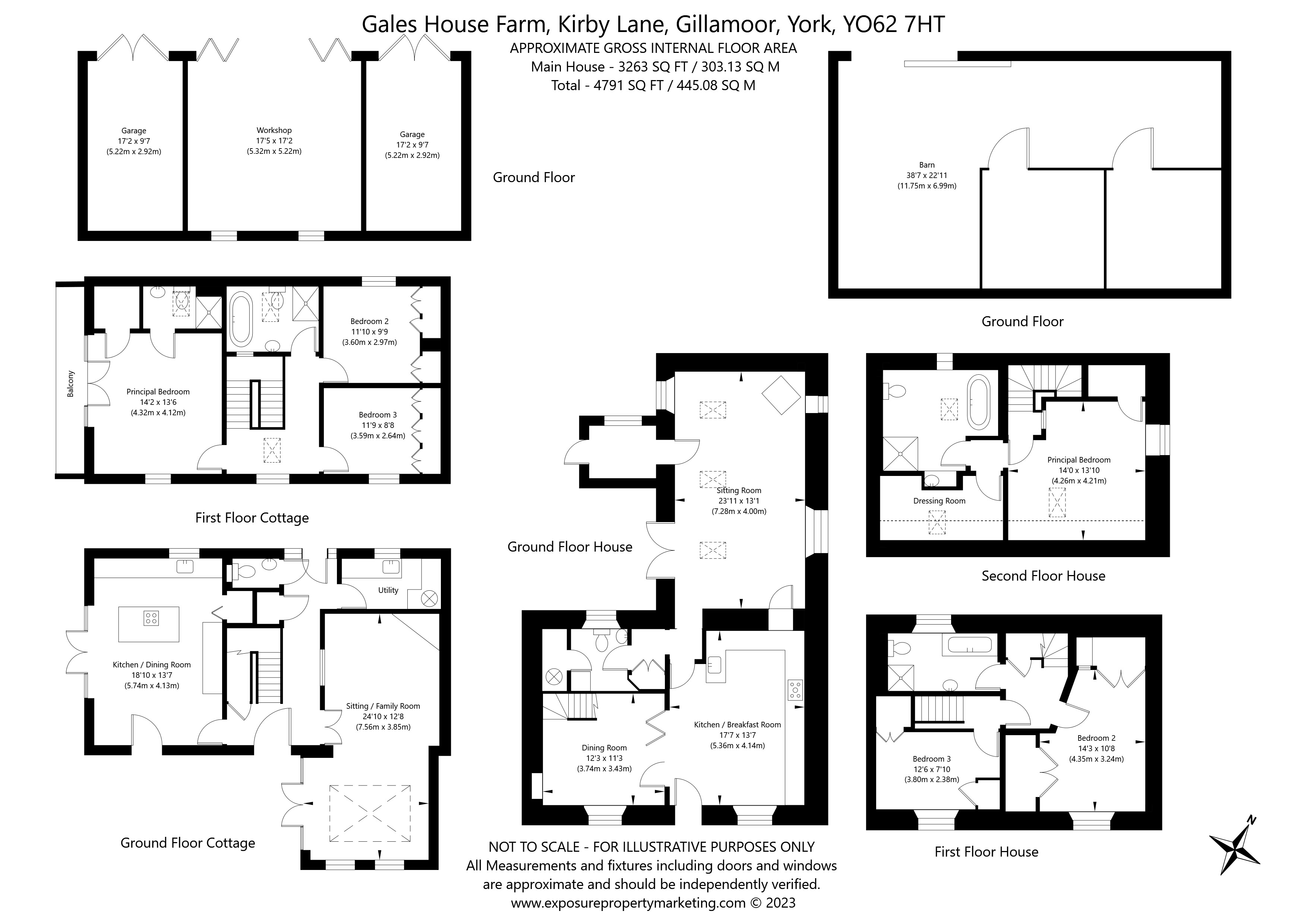 Kirkby Lane, Gillamoor, York, North Yorkshire YO62, 6 bedroom detached