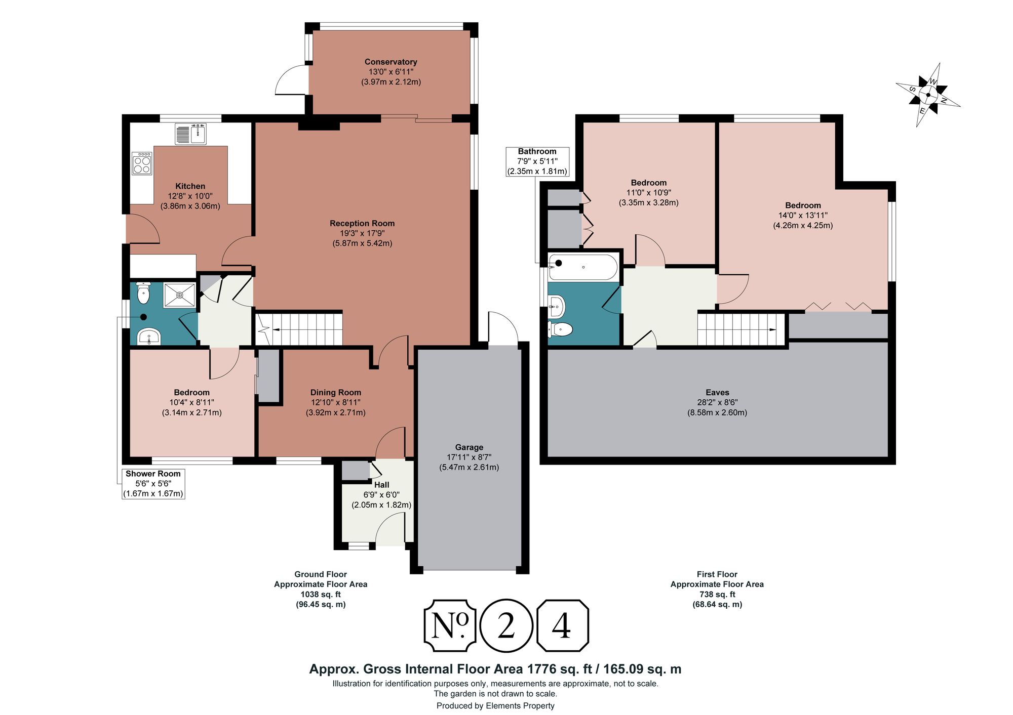 14 Martyns Close, Brighton floorplan