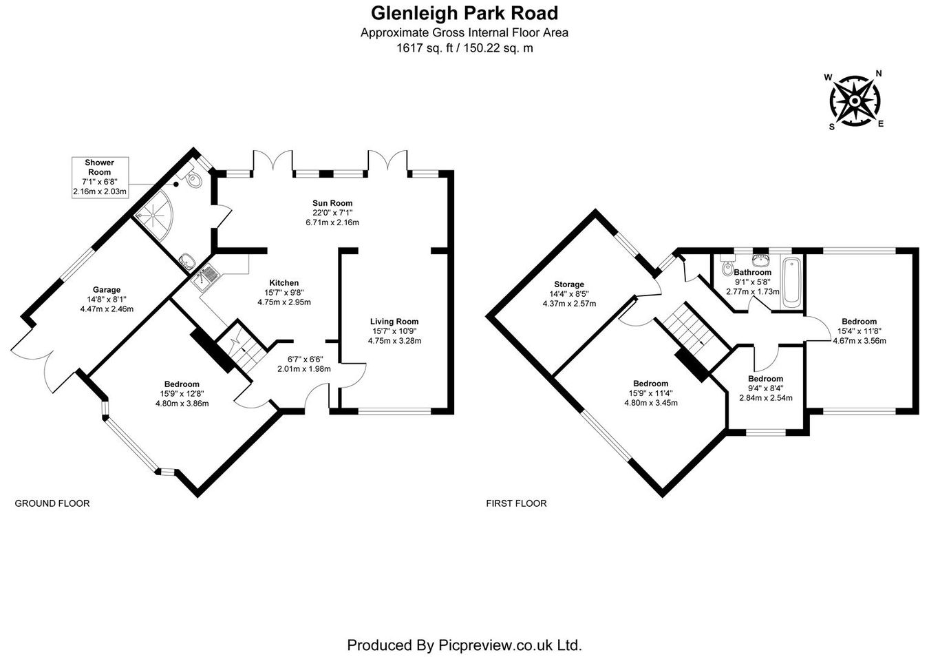 4, Glenleigh Park Road, Bexhill on Sea floorplan