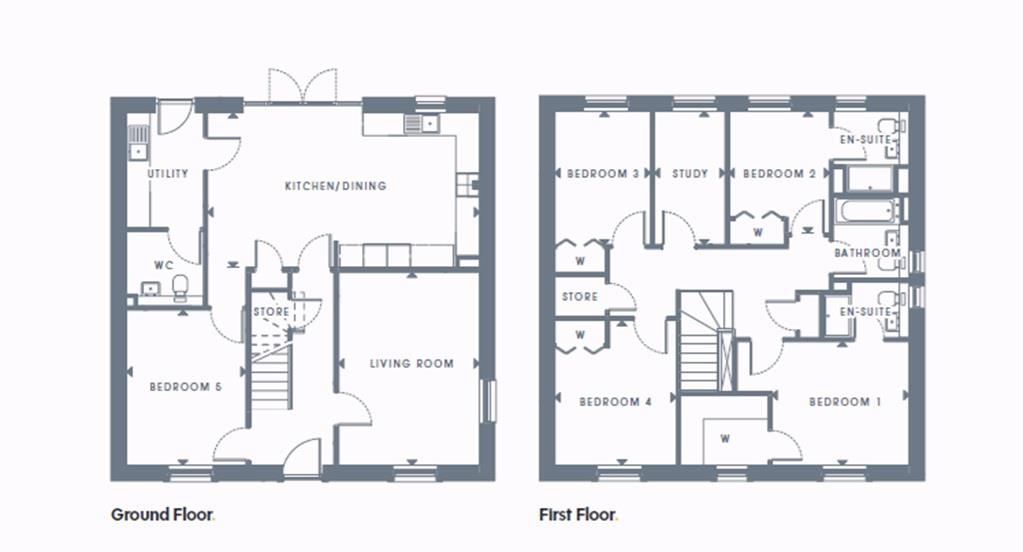 THE KELLIE PLOT 38, NEUKHAVEN GREEN, James Street, Pittenweem floorplan