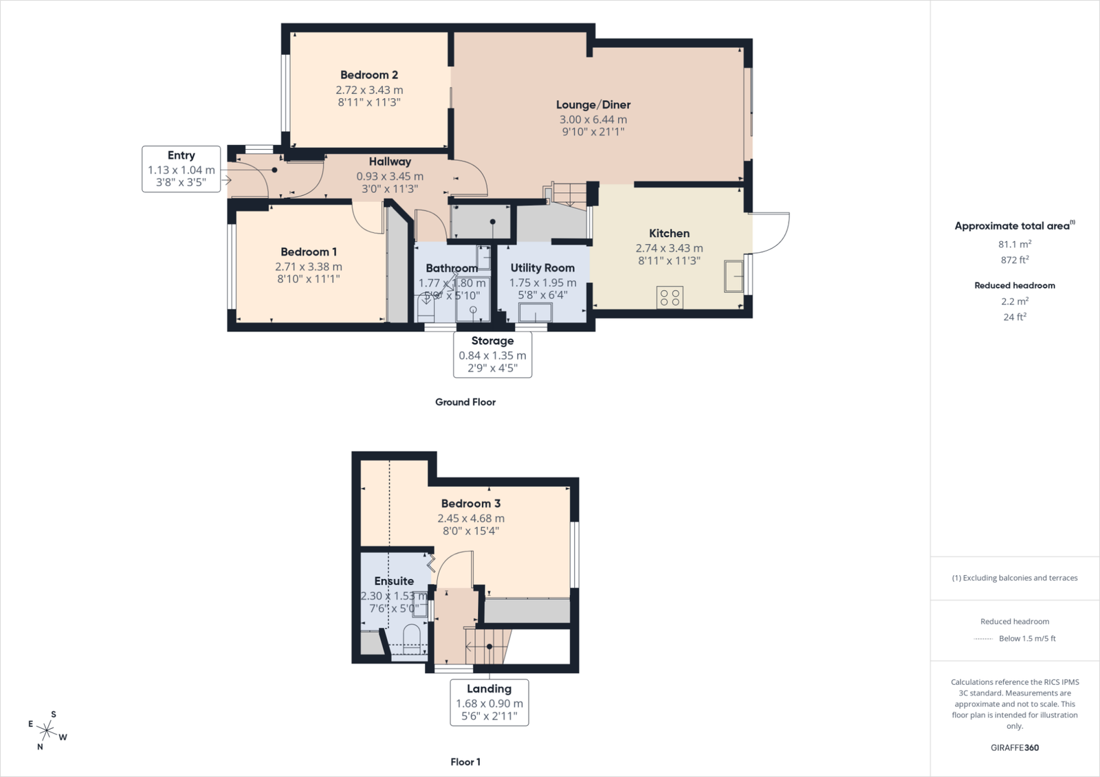 18, Parkfield Crescent, Feltham floorplan