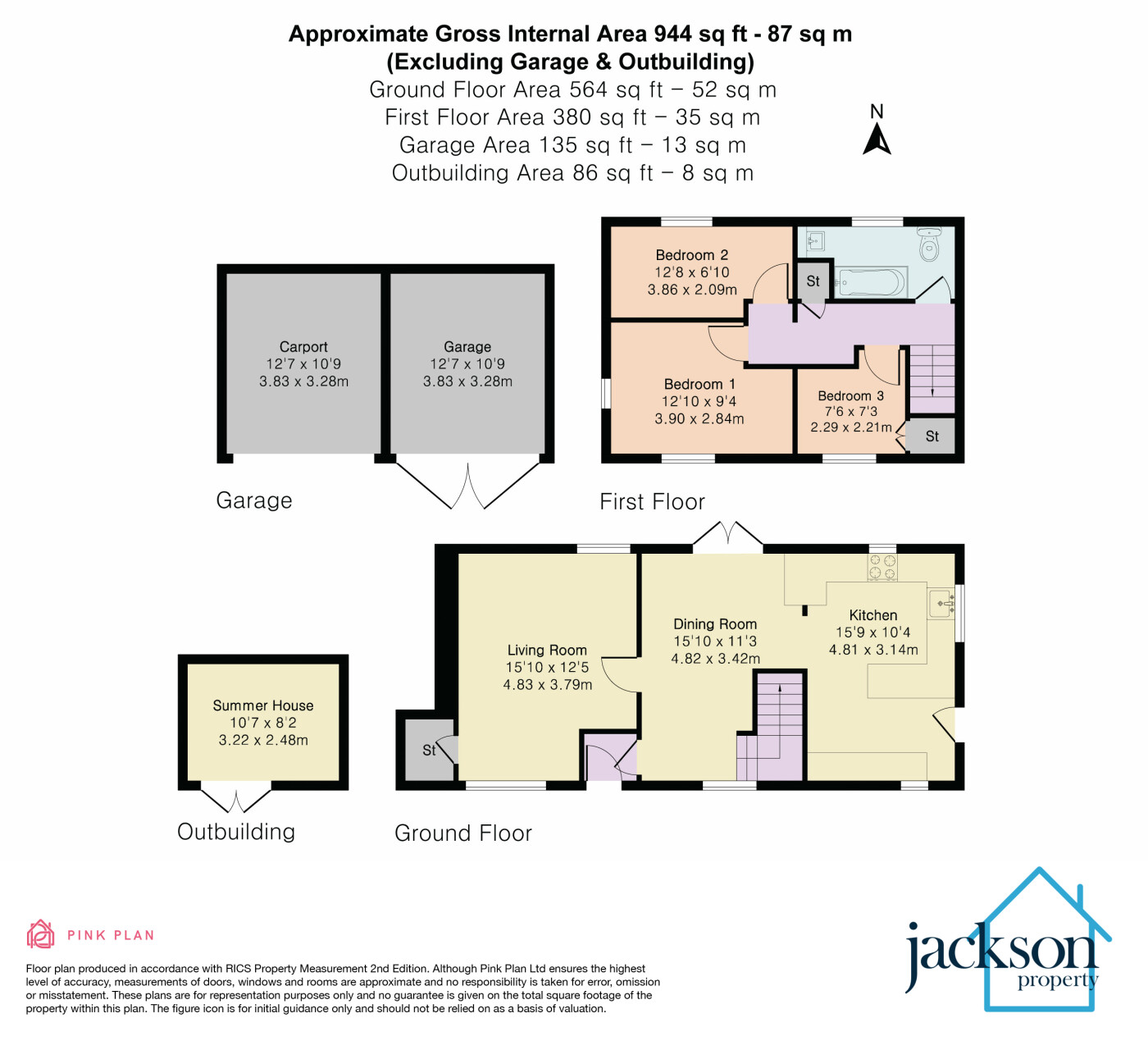 Bowkers Cottage, Hereford floorplan