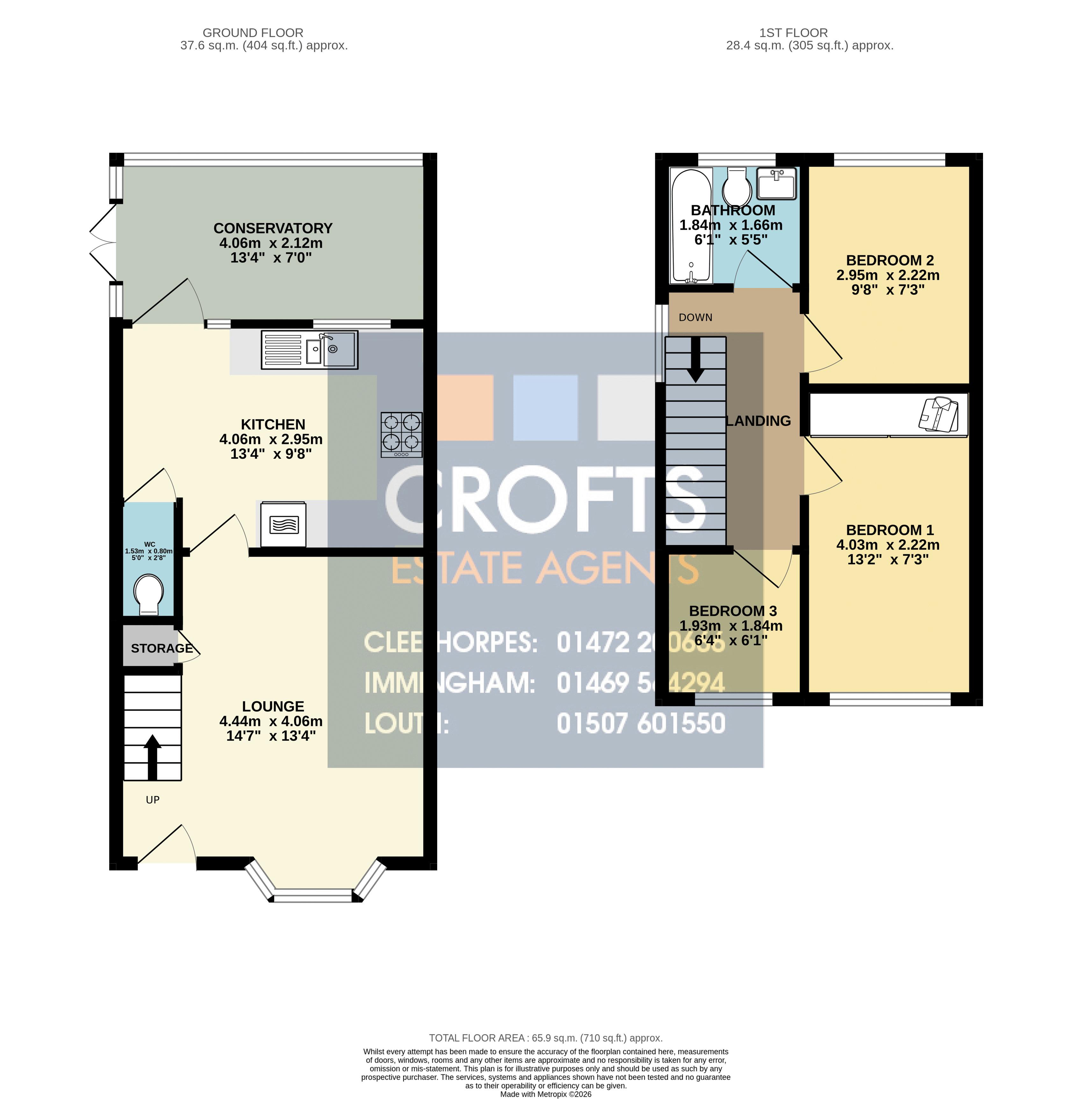 23A, Coniston Avenue, Grimsby floorplan