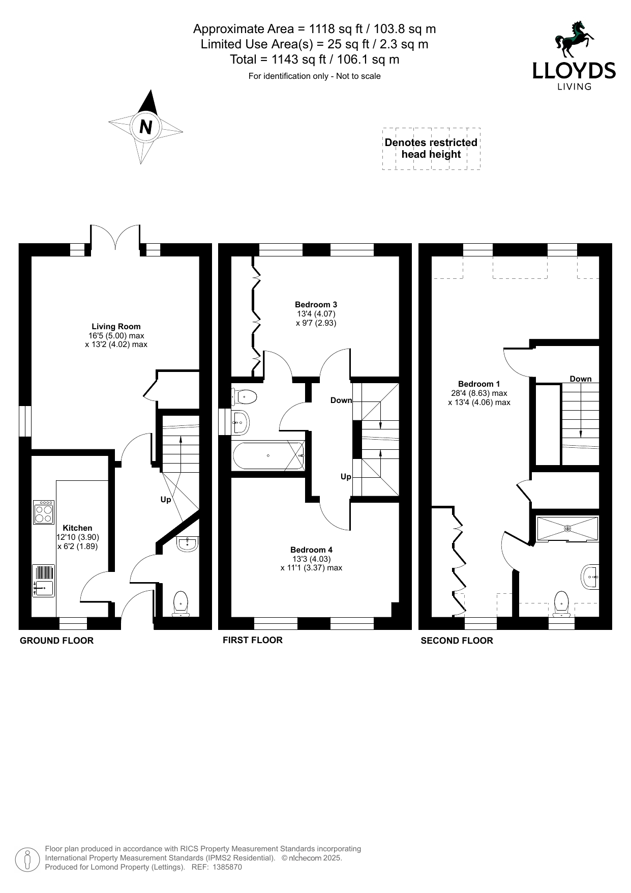 48, Daisy Lane, Newcastle upon Tyne floorplan