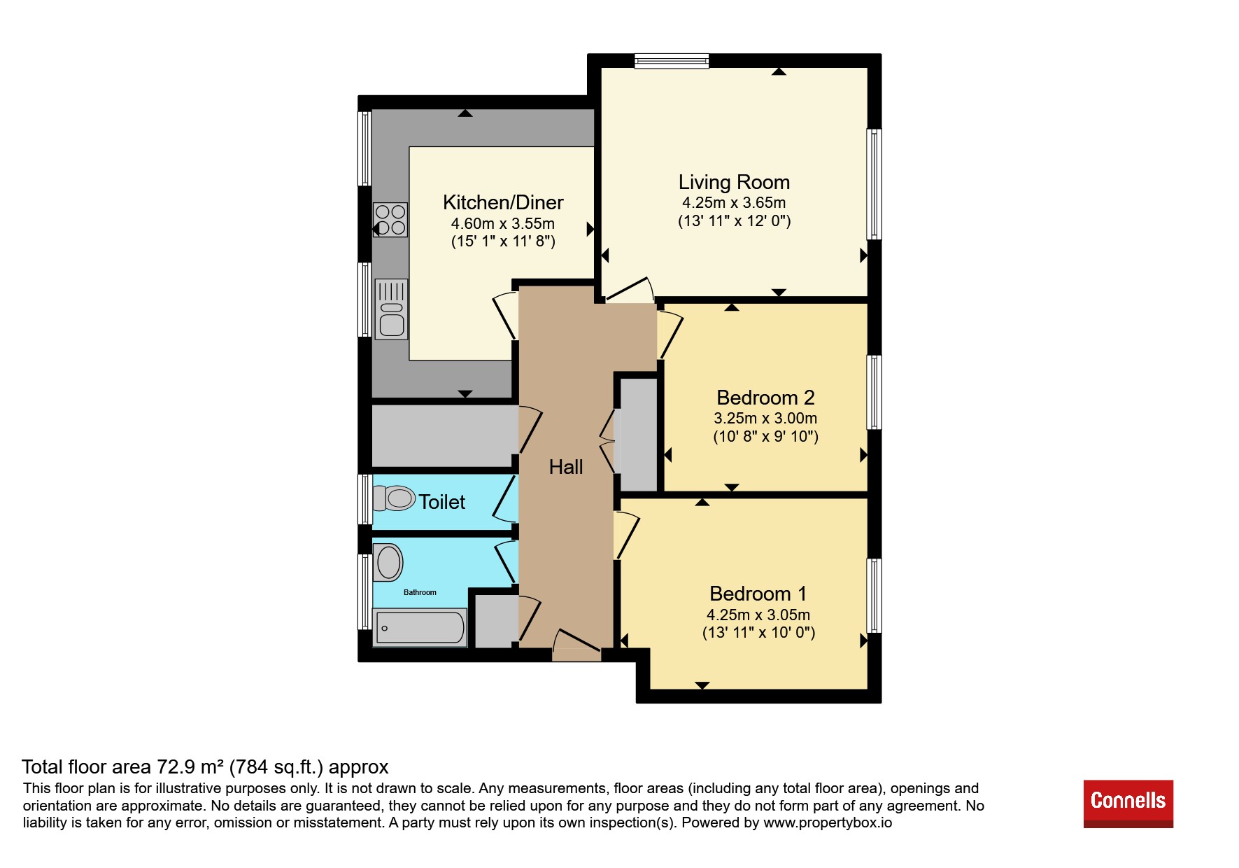 64, Stepstairs Lane, Cirencester floorplan
