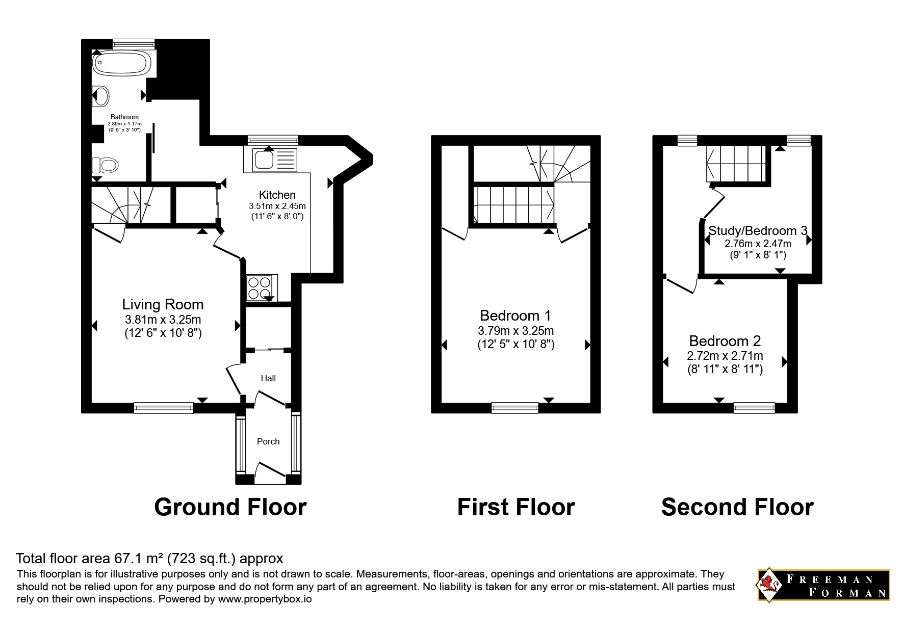 2 Warehouse Cottages,, Station Road, East Sussex floorplan
