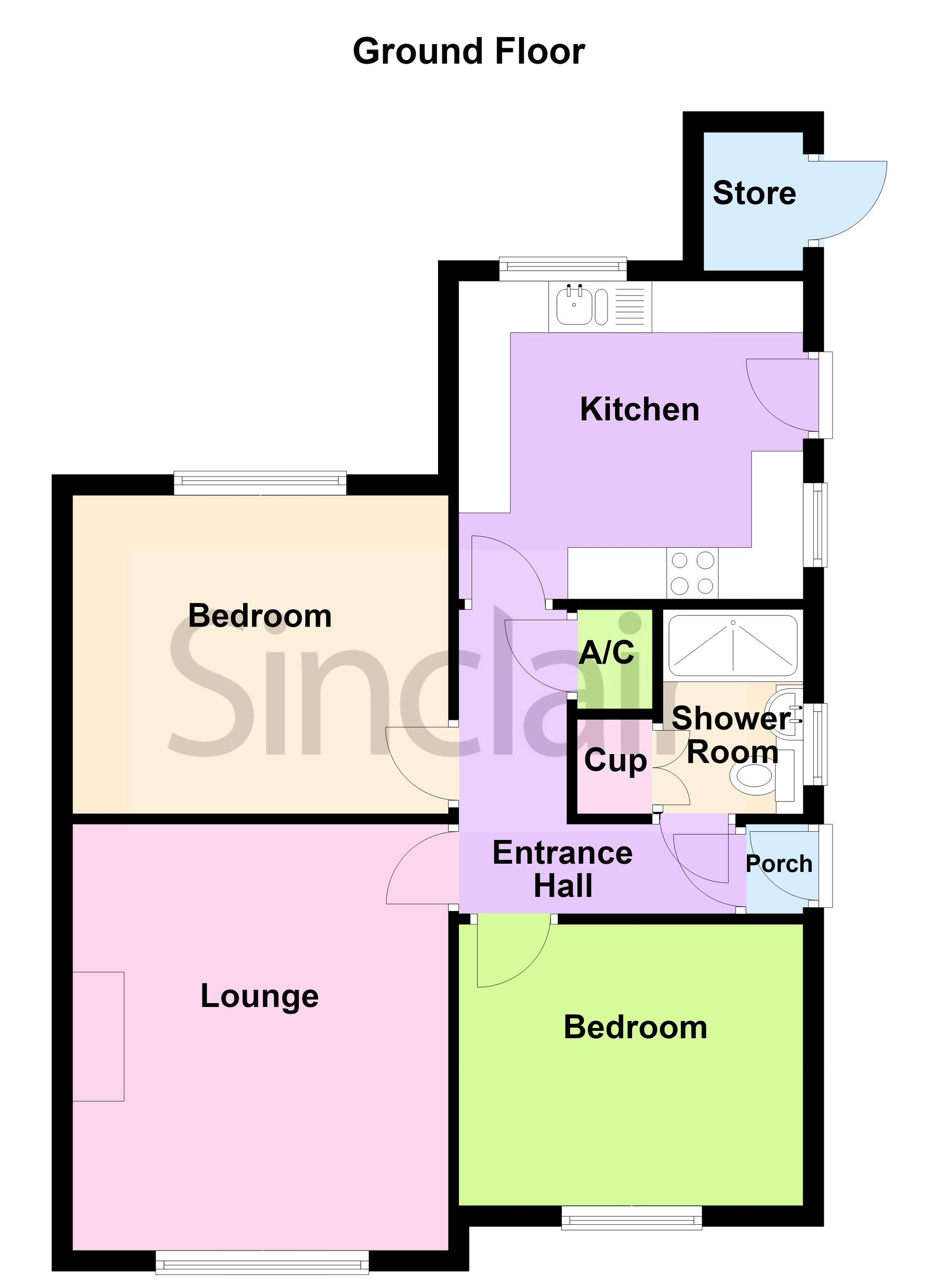 2 Peterfield Road, Coalville floorplan
