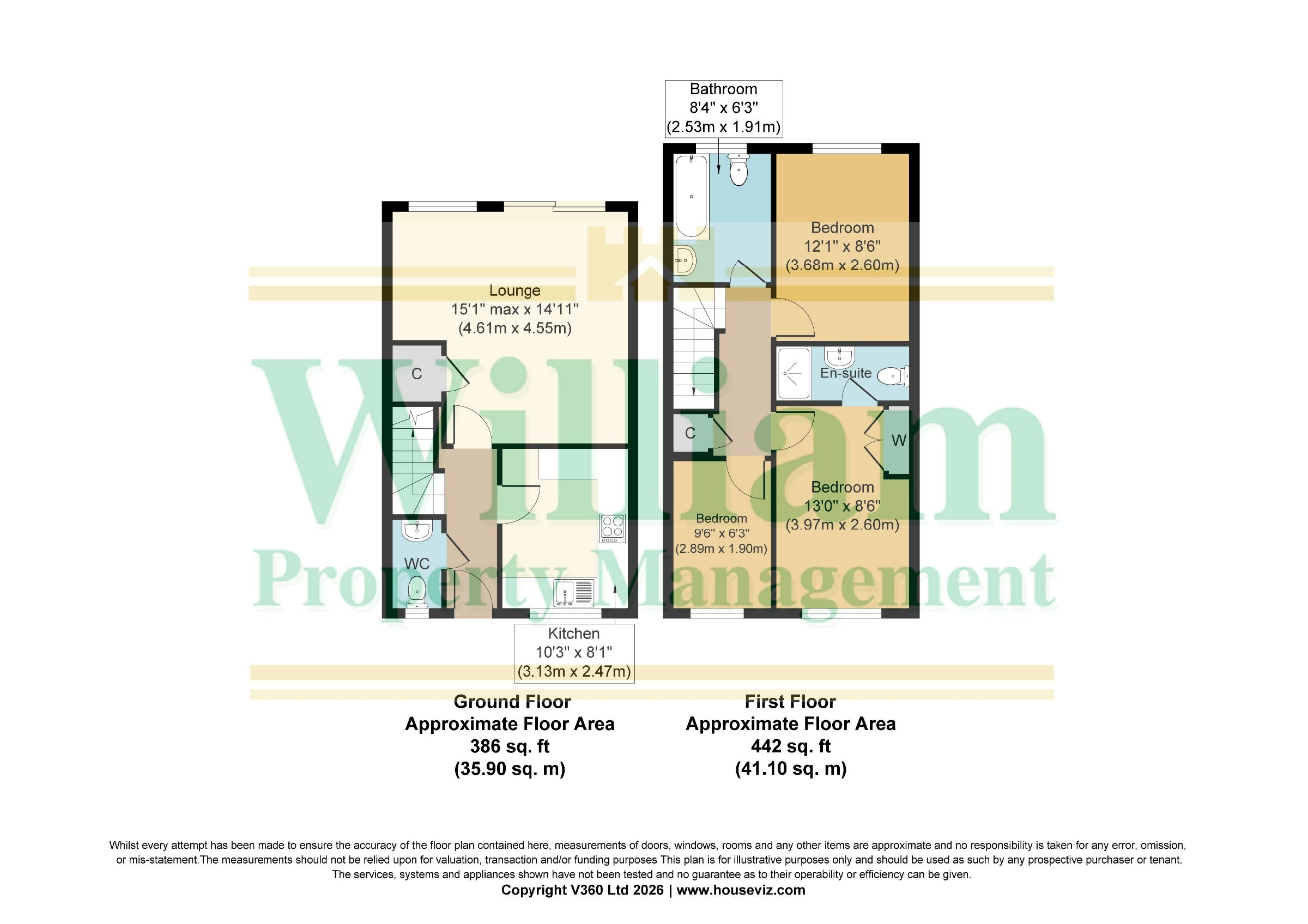 15 Finch Close, Faversham floorplan