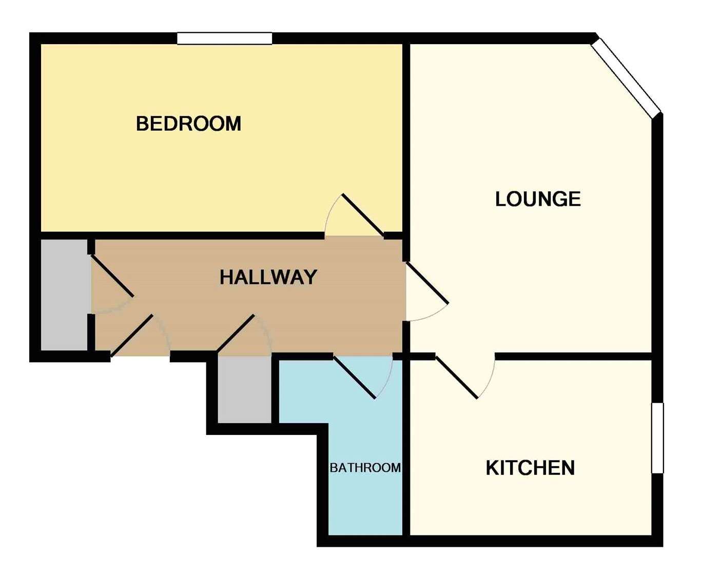 1 Bedrooms Flat to rent in 1 1F2, Elliot Street, Edinburgh EH7