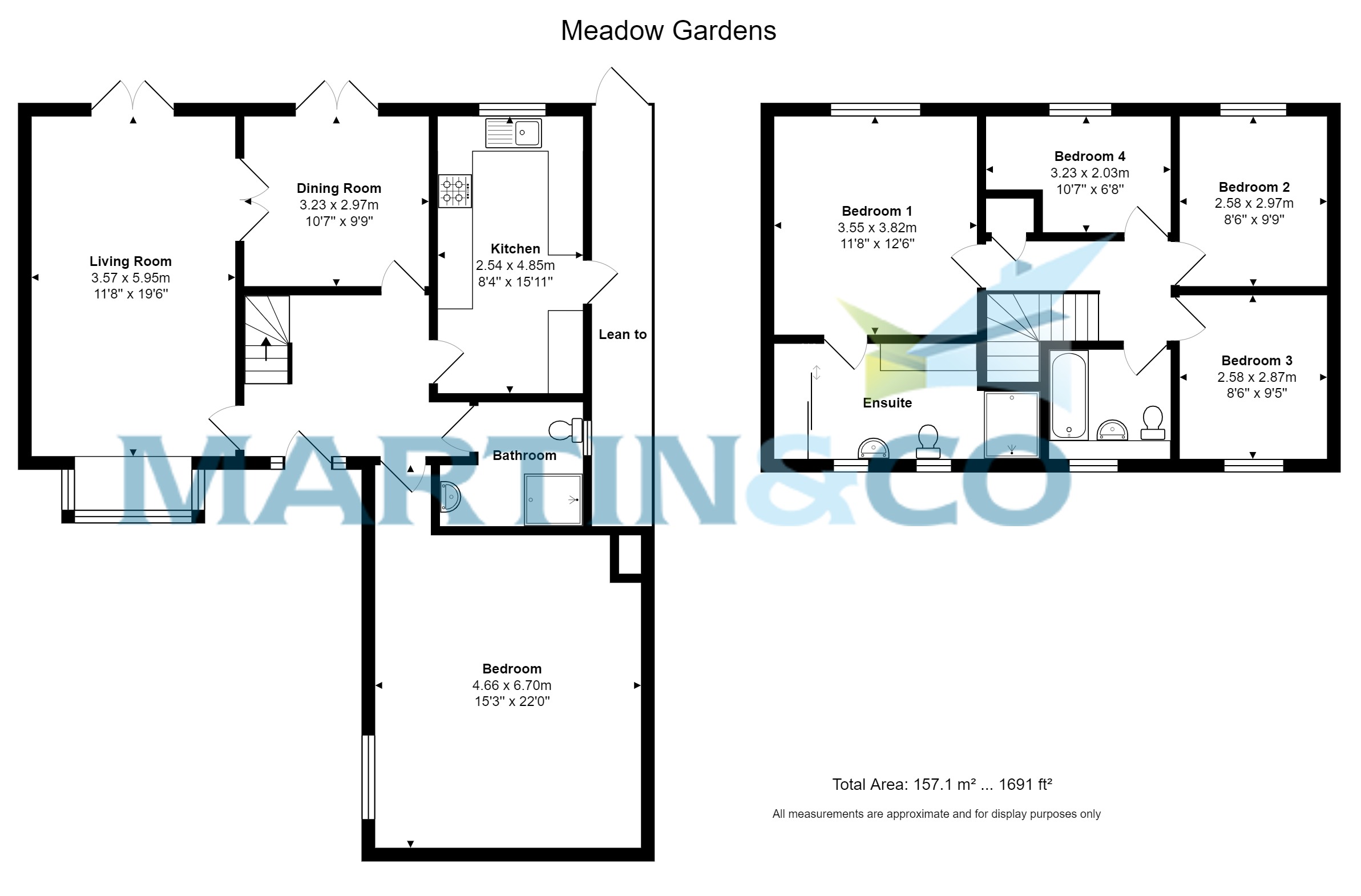 1B, Meadow Gardens, Staines-upon-Thames floorplan