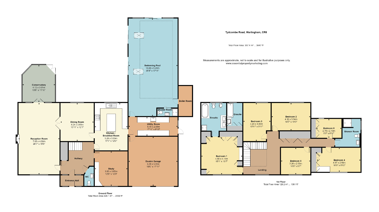 Road, Warlingham CR6, 6 bedroom detached house for sale