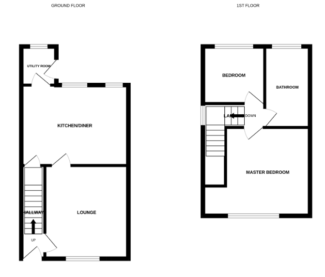 13, Courtfield Avenue, Blackpool floorplan