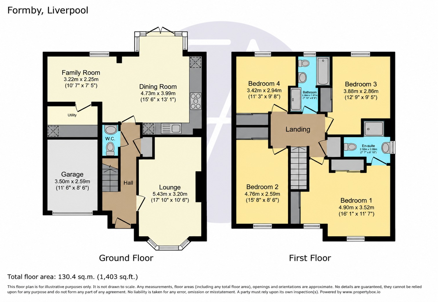 Formby, Merseyside floorplan