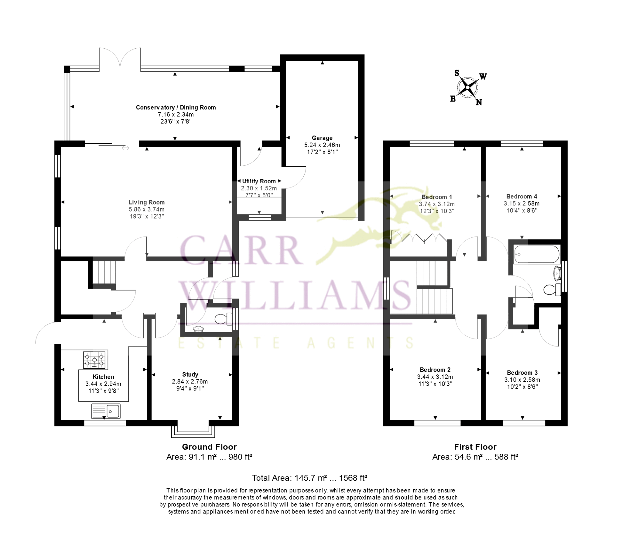 4 Bedrooms Detached house for sale in Ultra Convenient Location, Crossgates Close, Martins Heron, Berkshire RG12