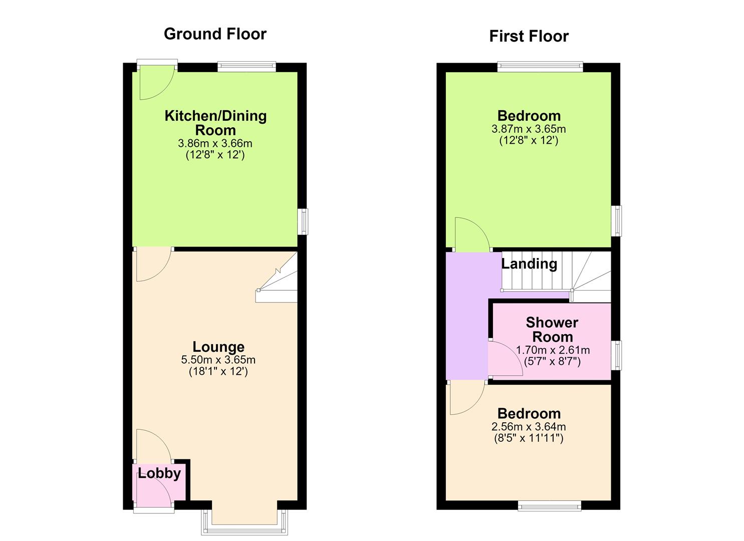 10, The Square, Earl Shilton floorplan