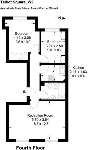 2 Bedrooms Flat for sale in Talbot Square, Paddington W2