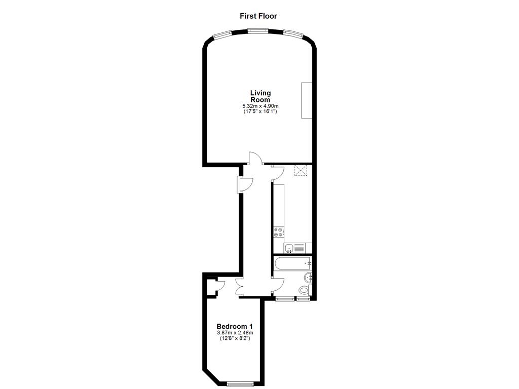 1 Bedrooms Flat to rent in Powis Square, Brighton BN1