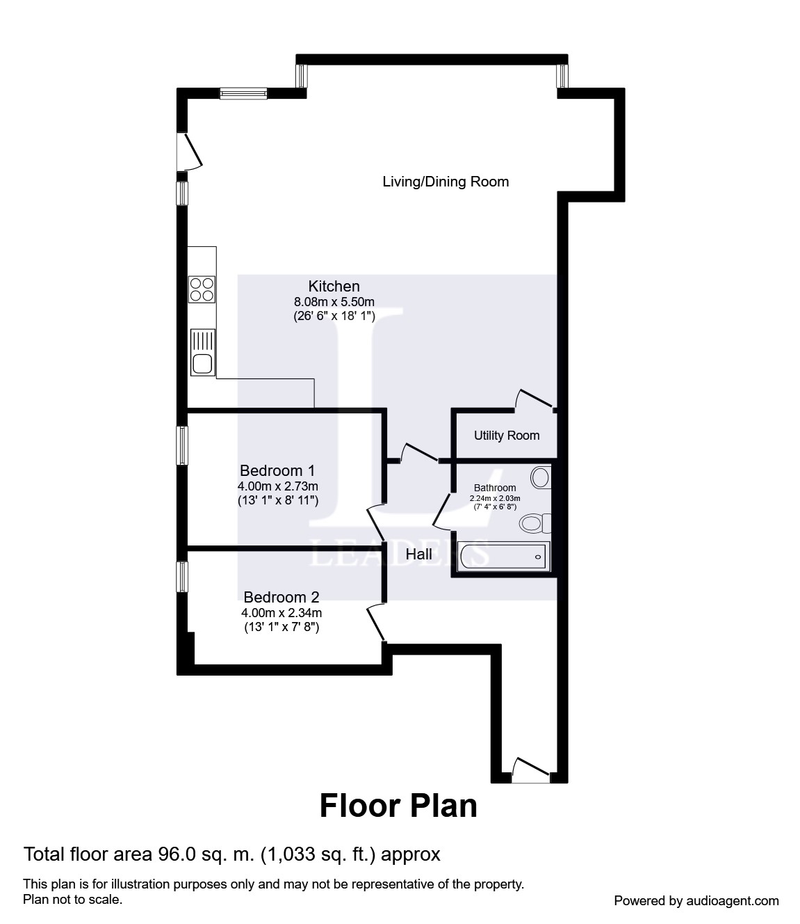 2 Bedrooms Flat to rent in Blantyre Street, Manchester M15