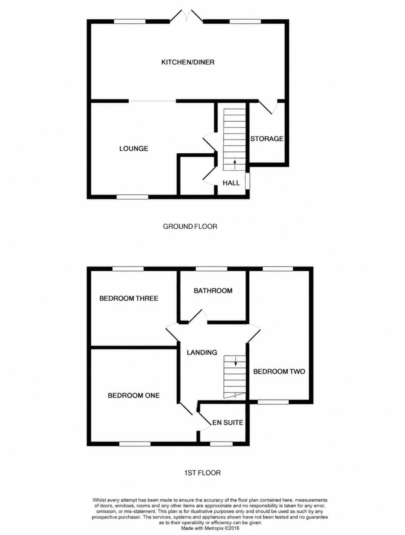 6, Collingwood Close, Luton floorplan