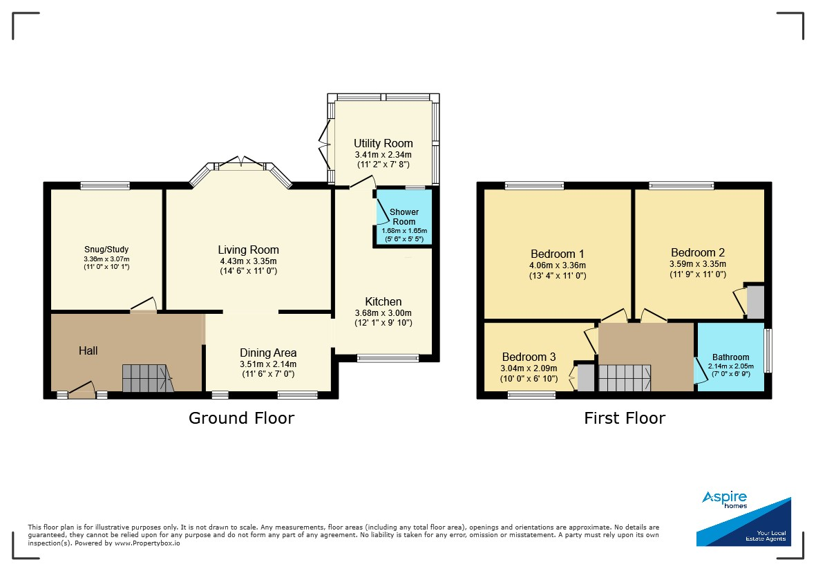 44, Mill Lane, Spalding floorplan