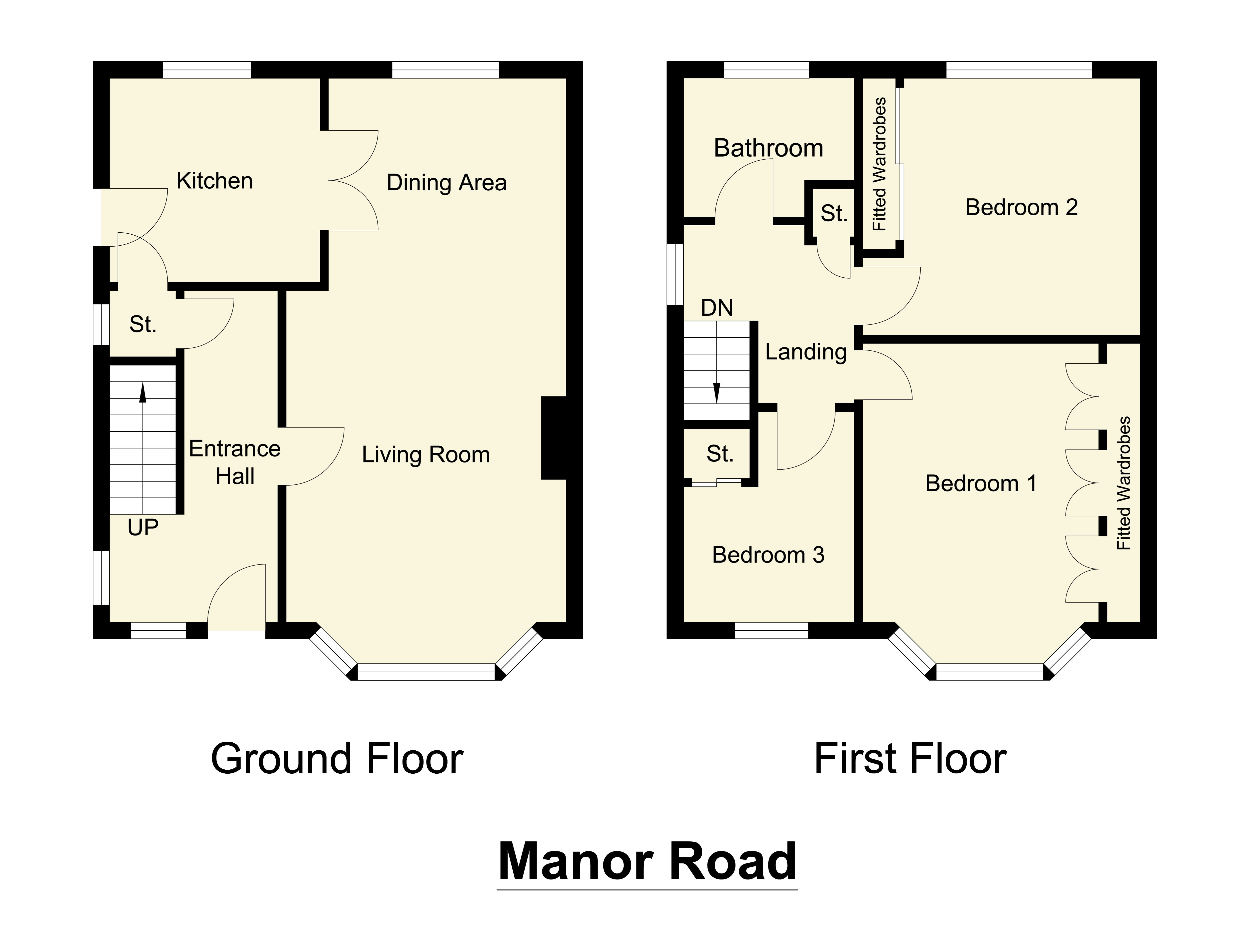 24, Manor Road, Batley floorplan