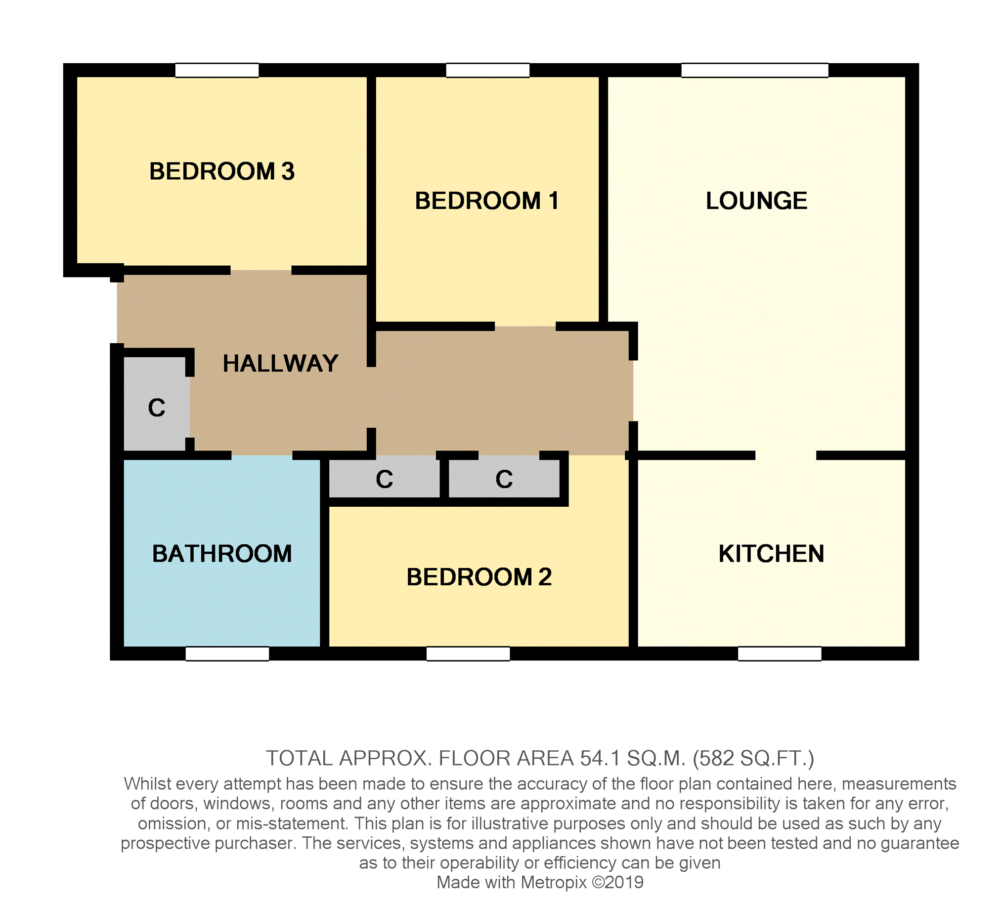 3 Bedrooms Flat for sale in Millburn Road, Renfrew PA4