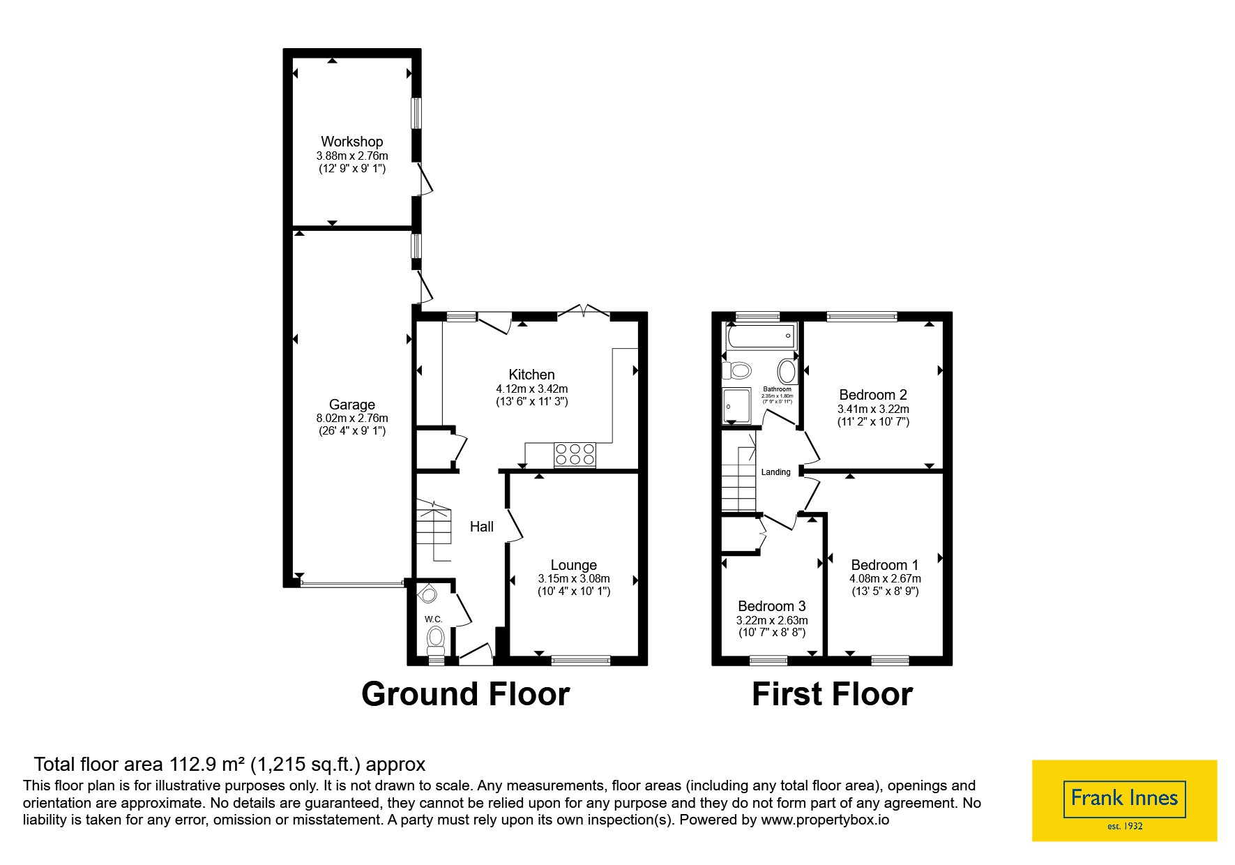 82, Jordan Avenue, Burton-on-Trent floorplan
