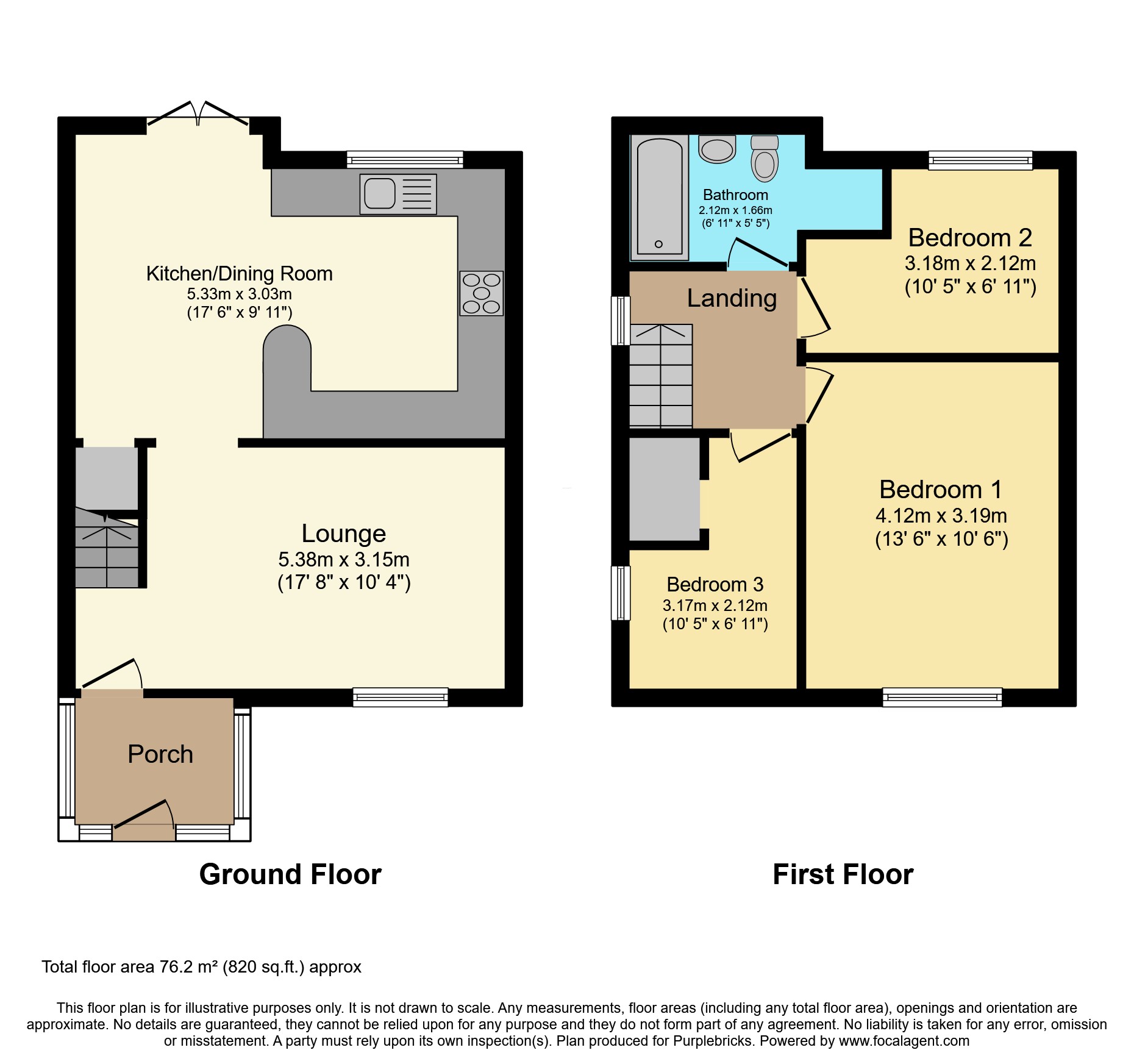 5, Westfield Grove, Northwich floorplan