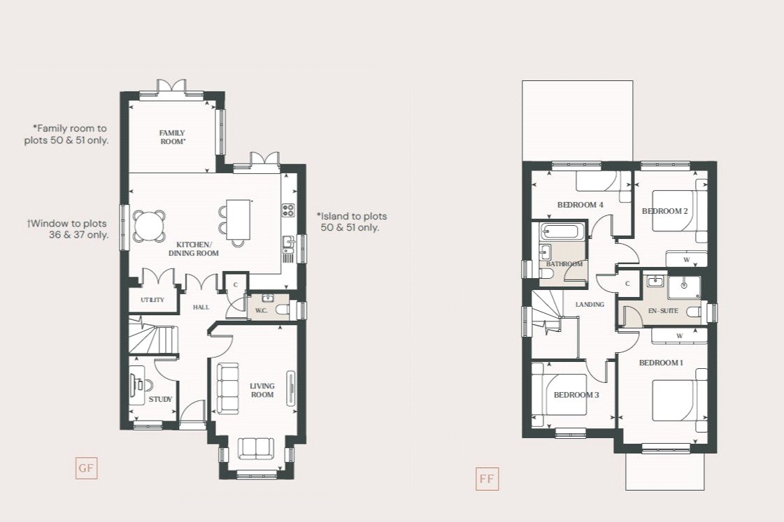 Plot 50 The Chime,, St Anne's Meadows, Wokingham floorplan