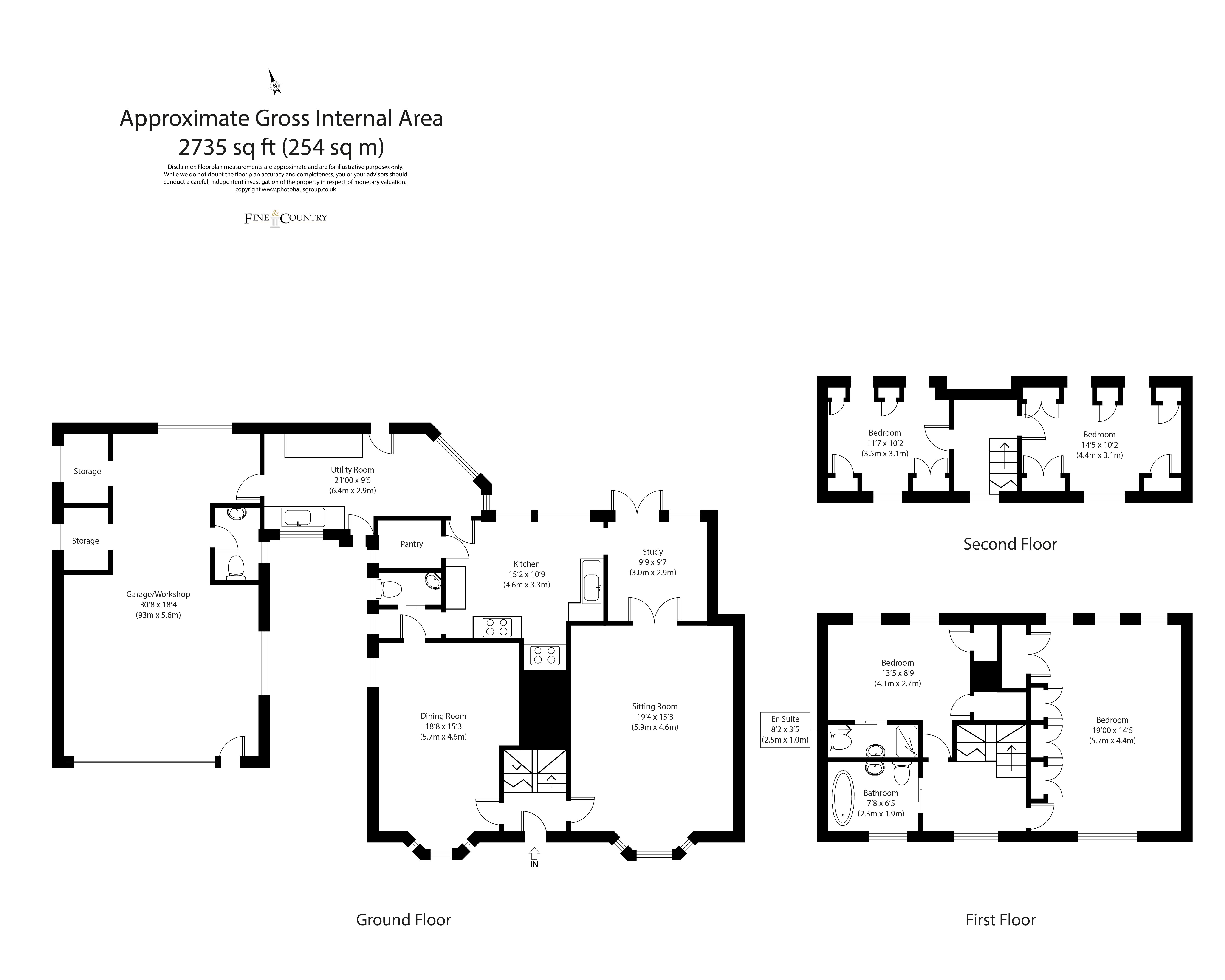 The Trossachs, High Street, Clacton-on-Sea floorplan