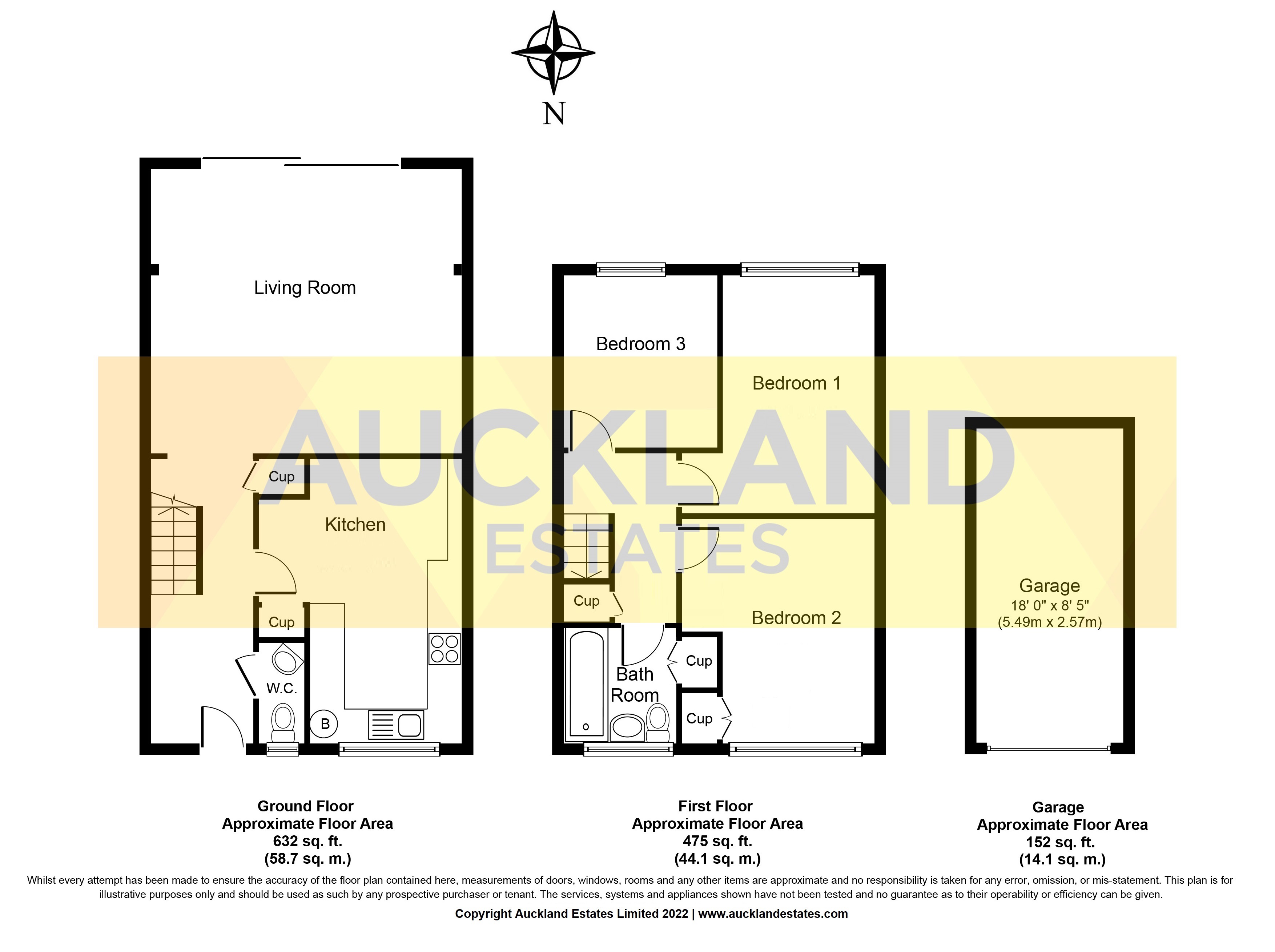 60, Kimptons Mead, Potters Bar floorplan