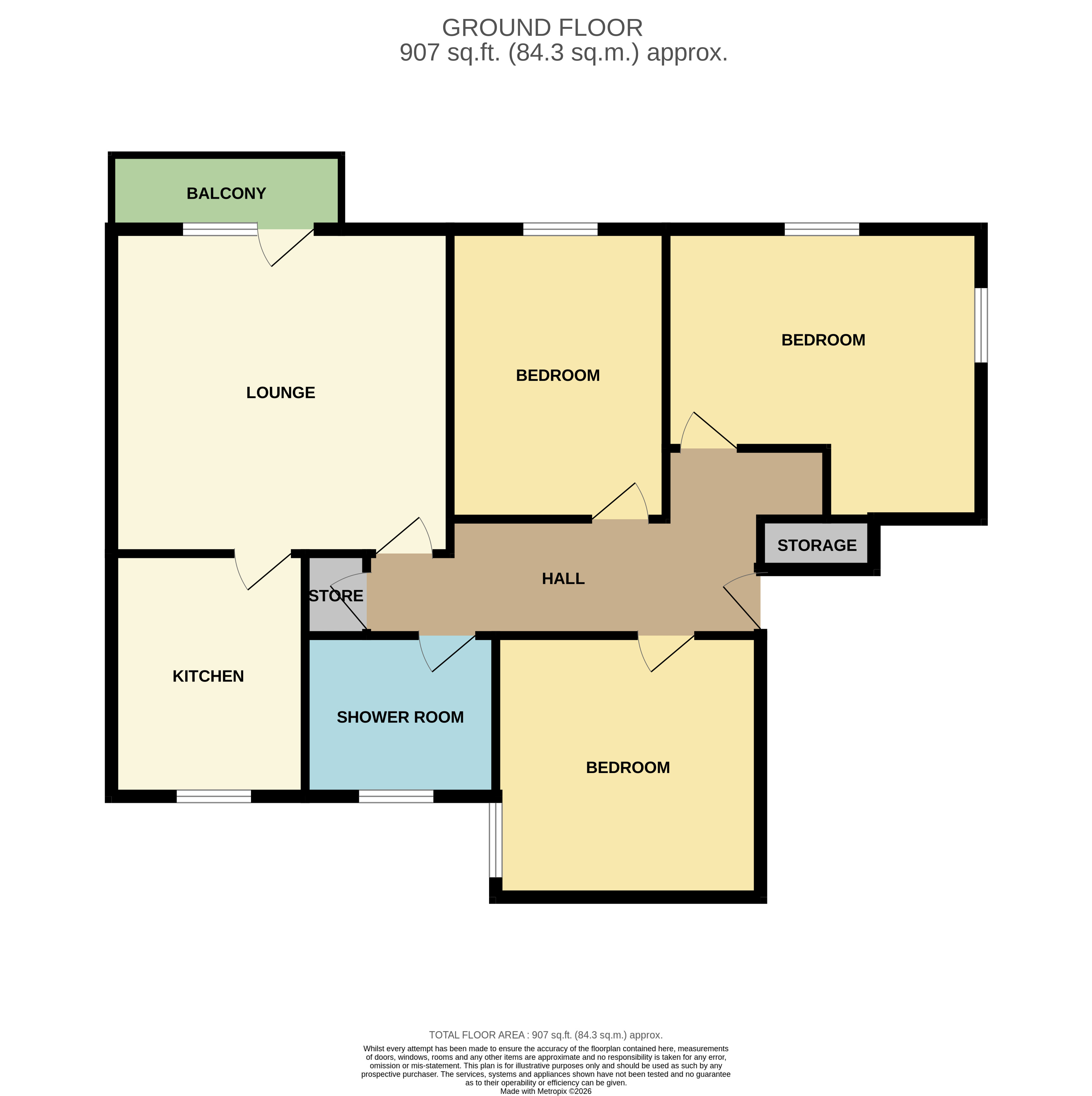2/1, 262, Drumchapel Road, Glasgow floorplan
