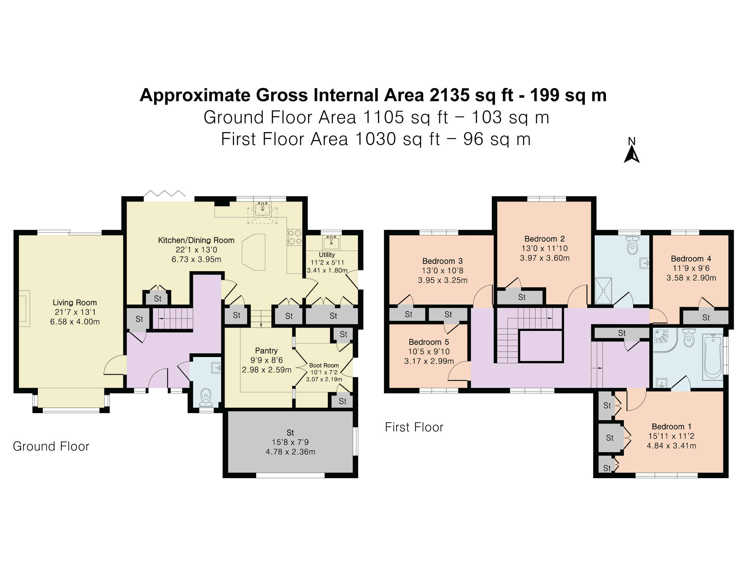 5 Hill Gardens, 5 Hill Gardens, Streatley on Thames floorplan