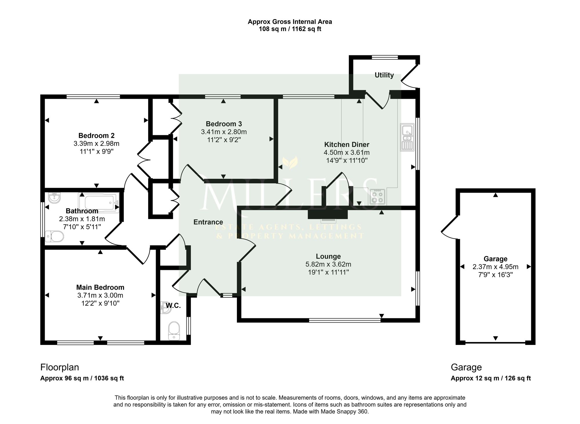 45 Mundesley Road, Cromer floorplan