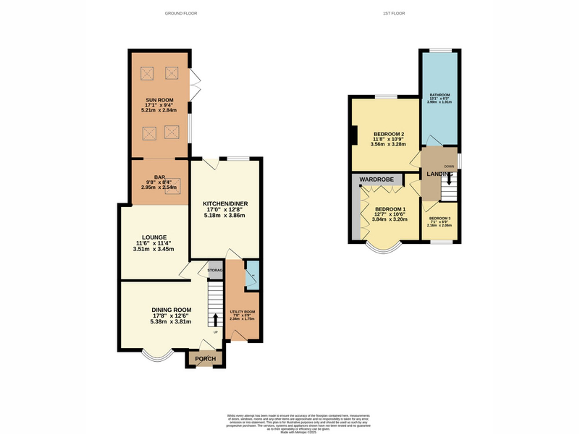 4 Radnor Place, Mansfield floorplan