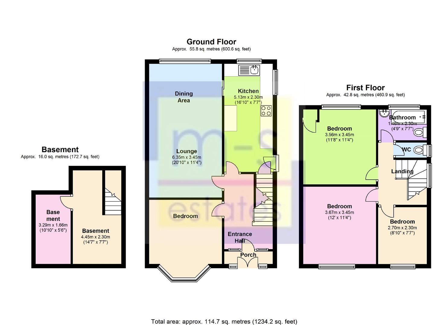 3 Bedrooms Detached house to rent in Harrington Drive, Lenton, Nottingham NG7