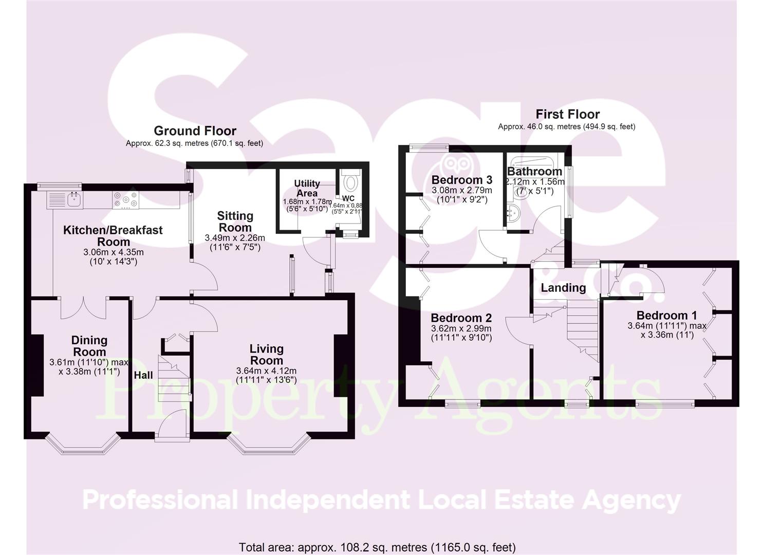15, Rhyswg Road, Newport floorplan