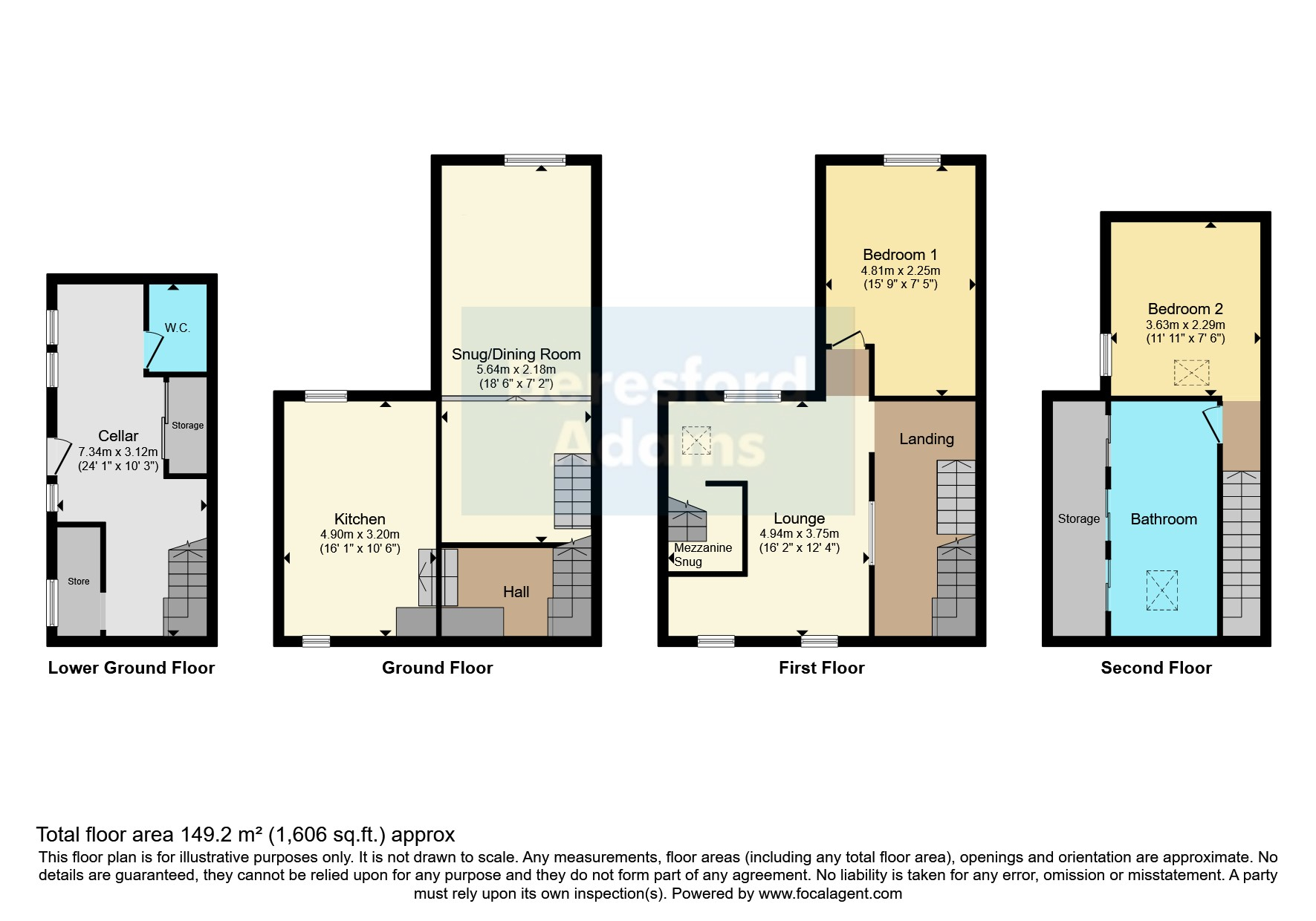 19A,, Bank Place, Gwynedd floorplan
