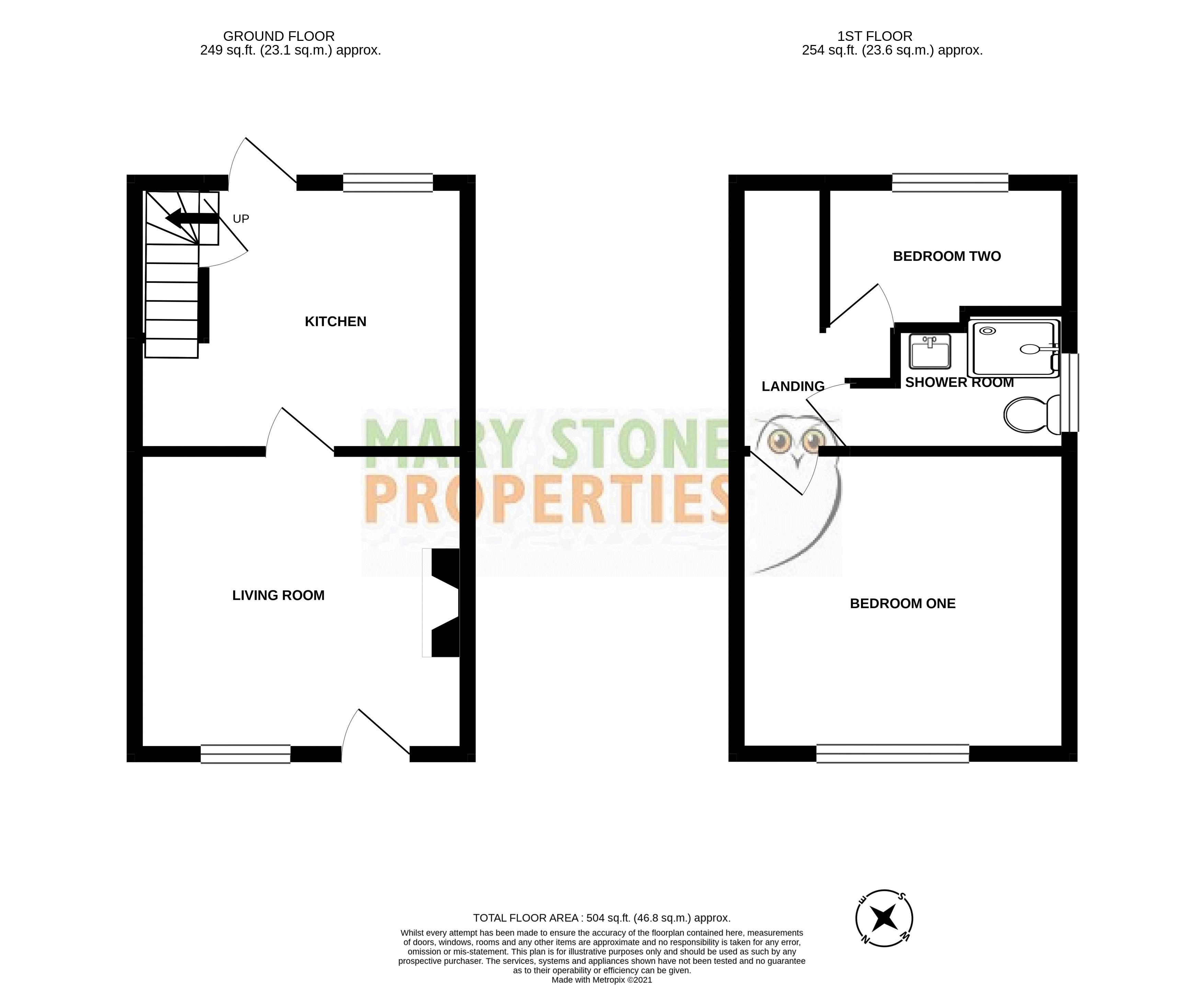 1, Star Yard, Tenbury Wells floorplan