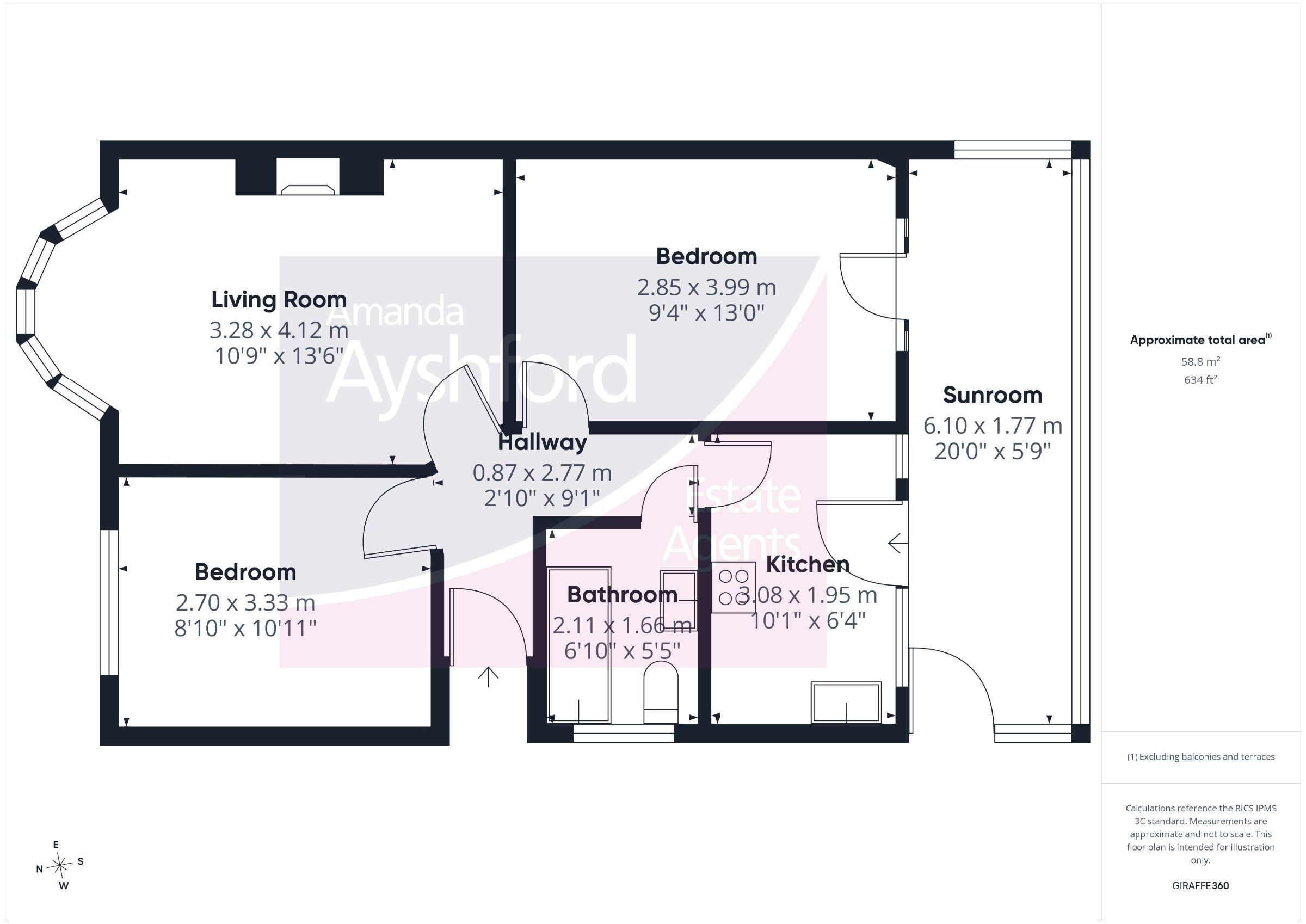 11 Carlton Drive, Paignton floorplan