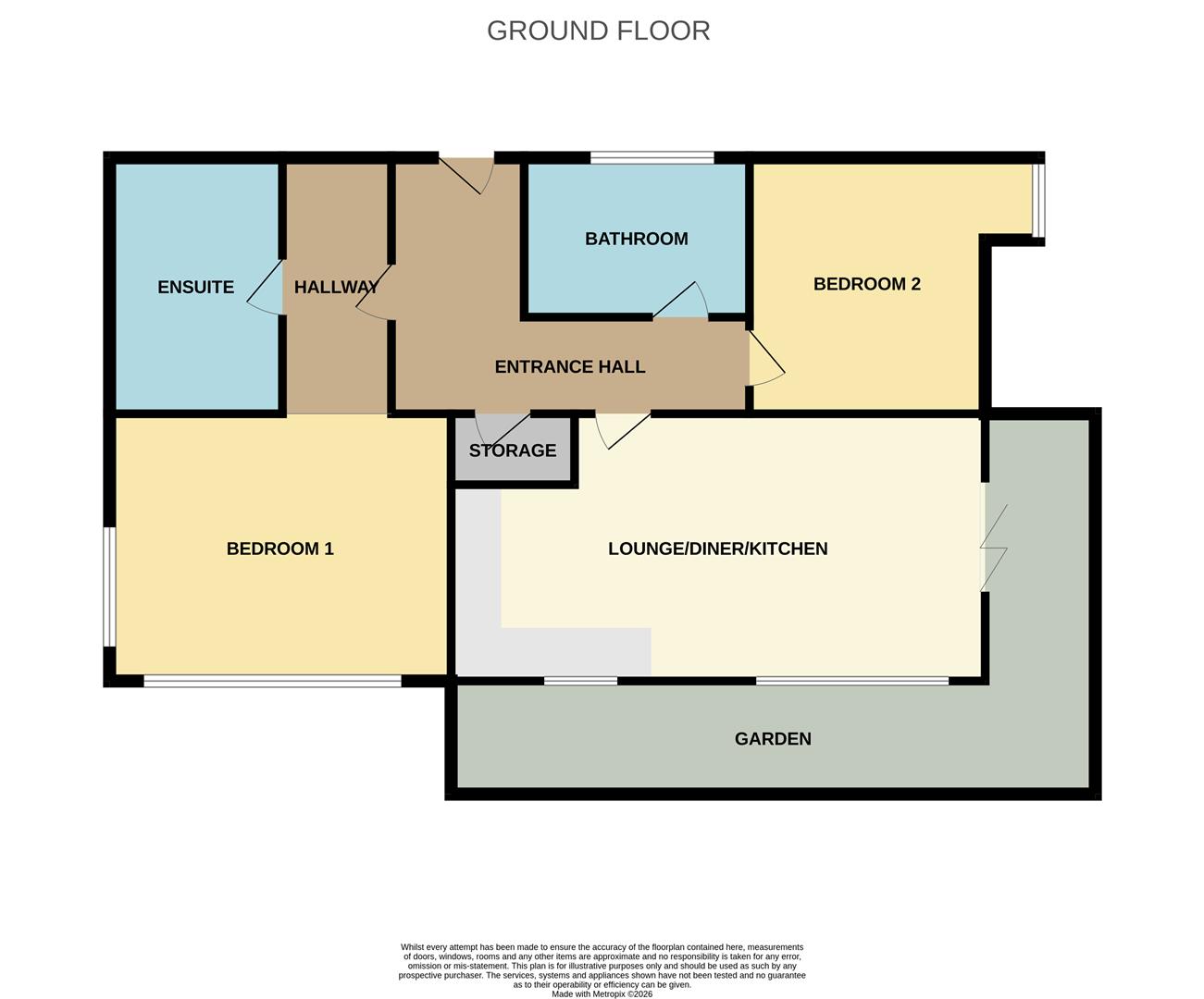 29 The Courtyard, Eastwood Road, Rayleigh floorplan