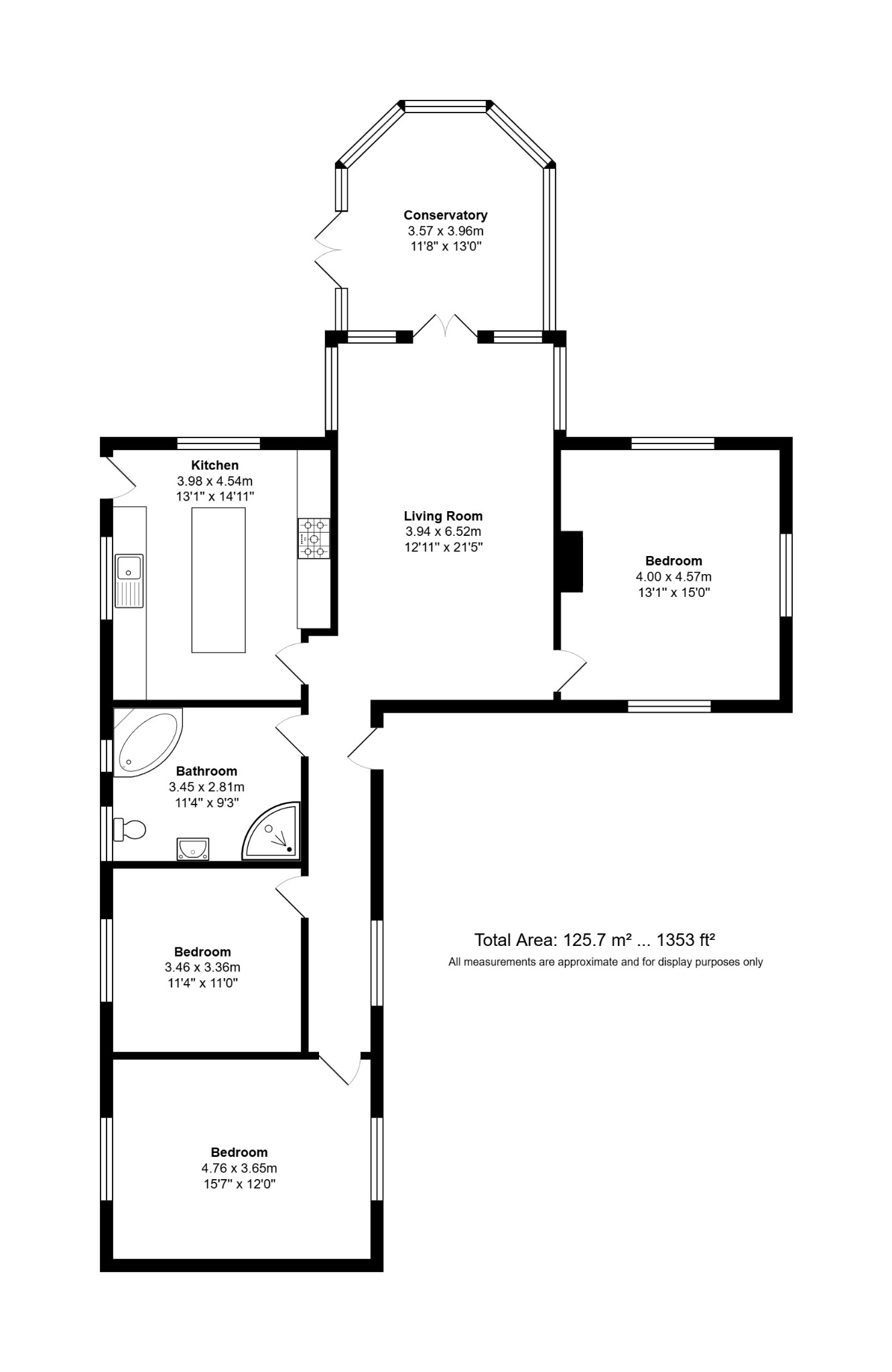 55 Lynn Road, Heacham, Norfolk floorplan